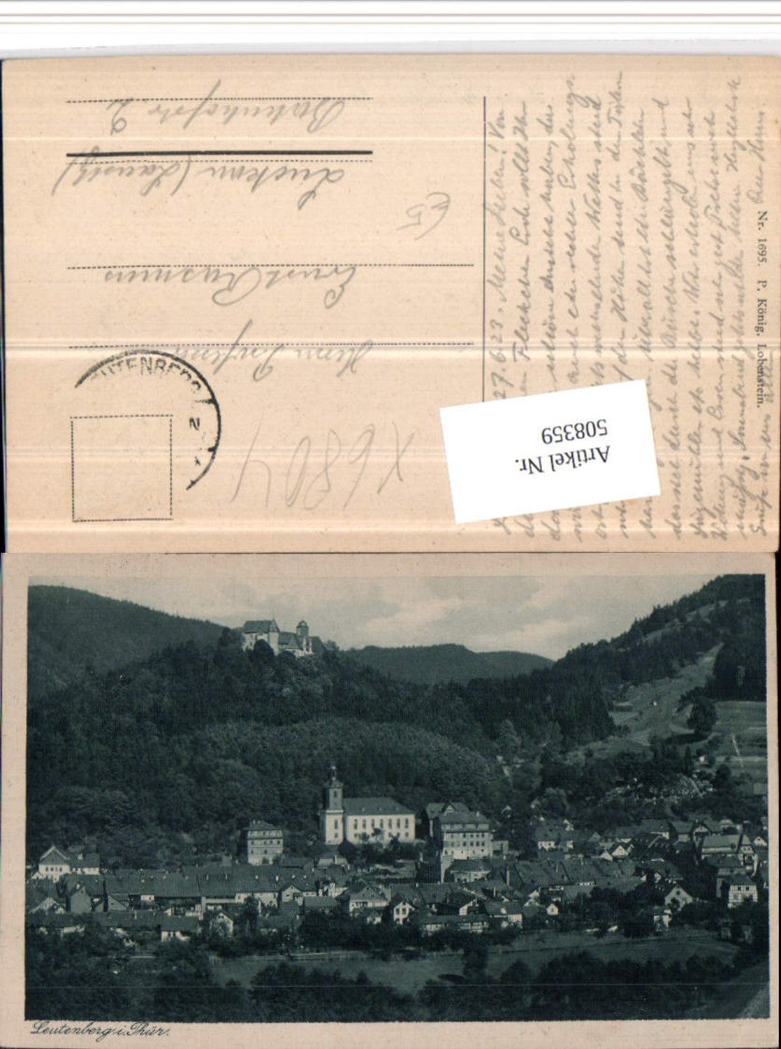 508359, Leutenberg in Thuringia, Total