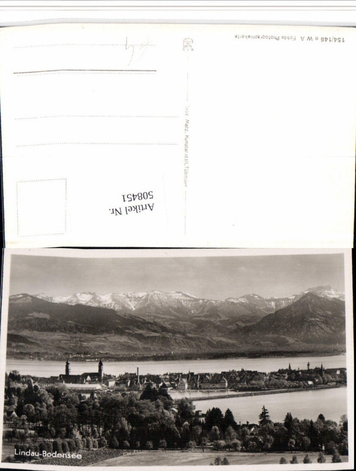 508451,Lindau im Bodensee Totale Bergkulisse