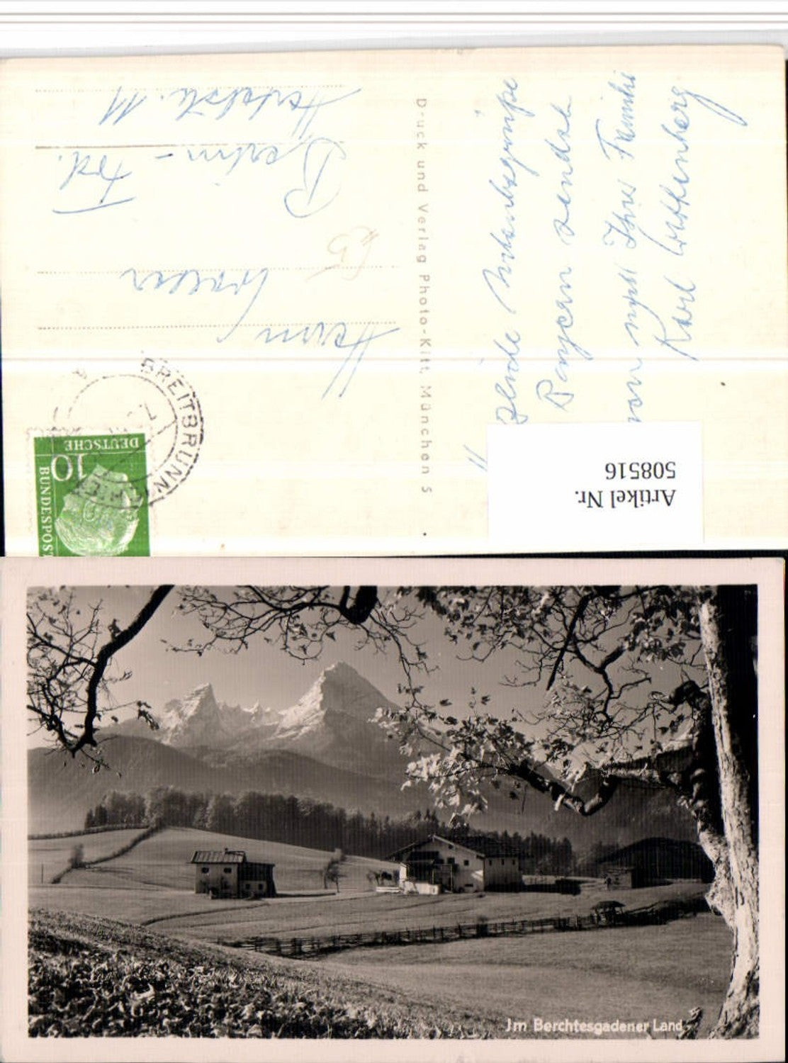 508516, Berchtesgaden Land landscape house mountain scenery