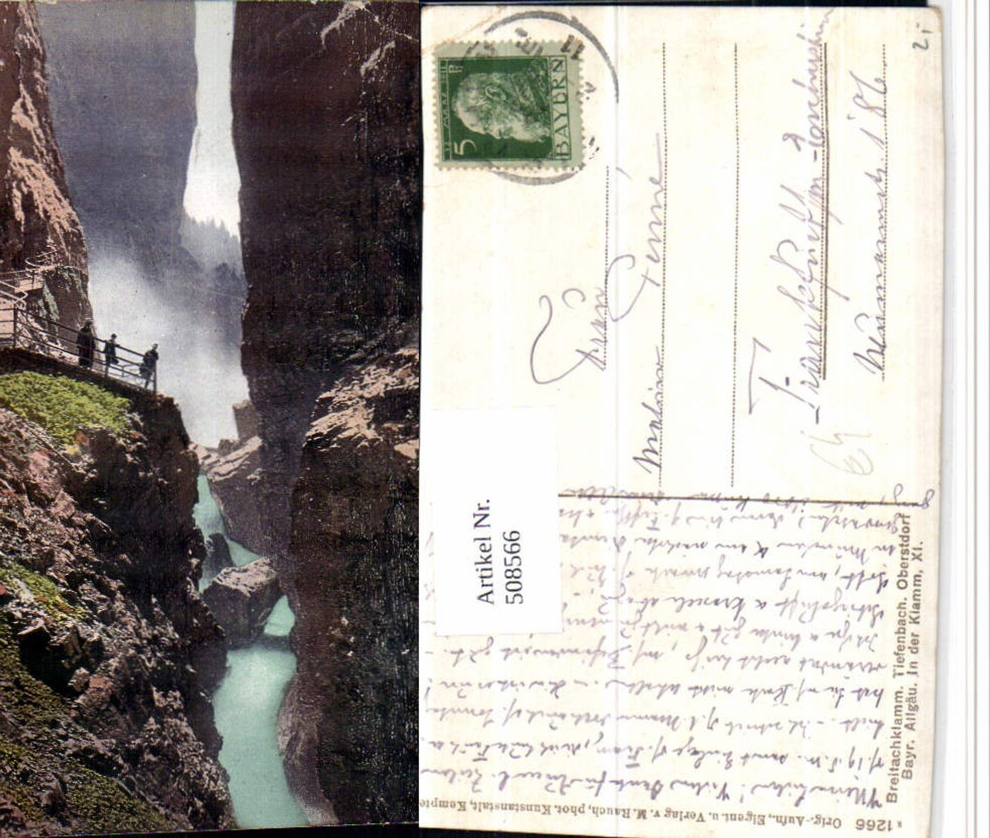 508566,Breitachklamm Klamm b. Oberstdorf im Allgäu