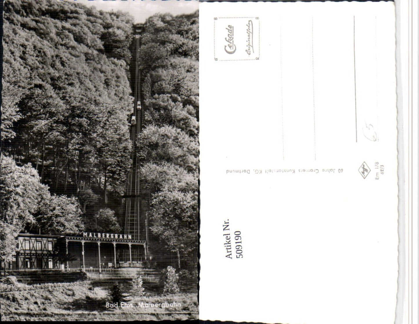 509190,Bad Ems Malbergbahn Bergbahn