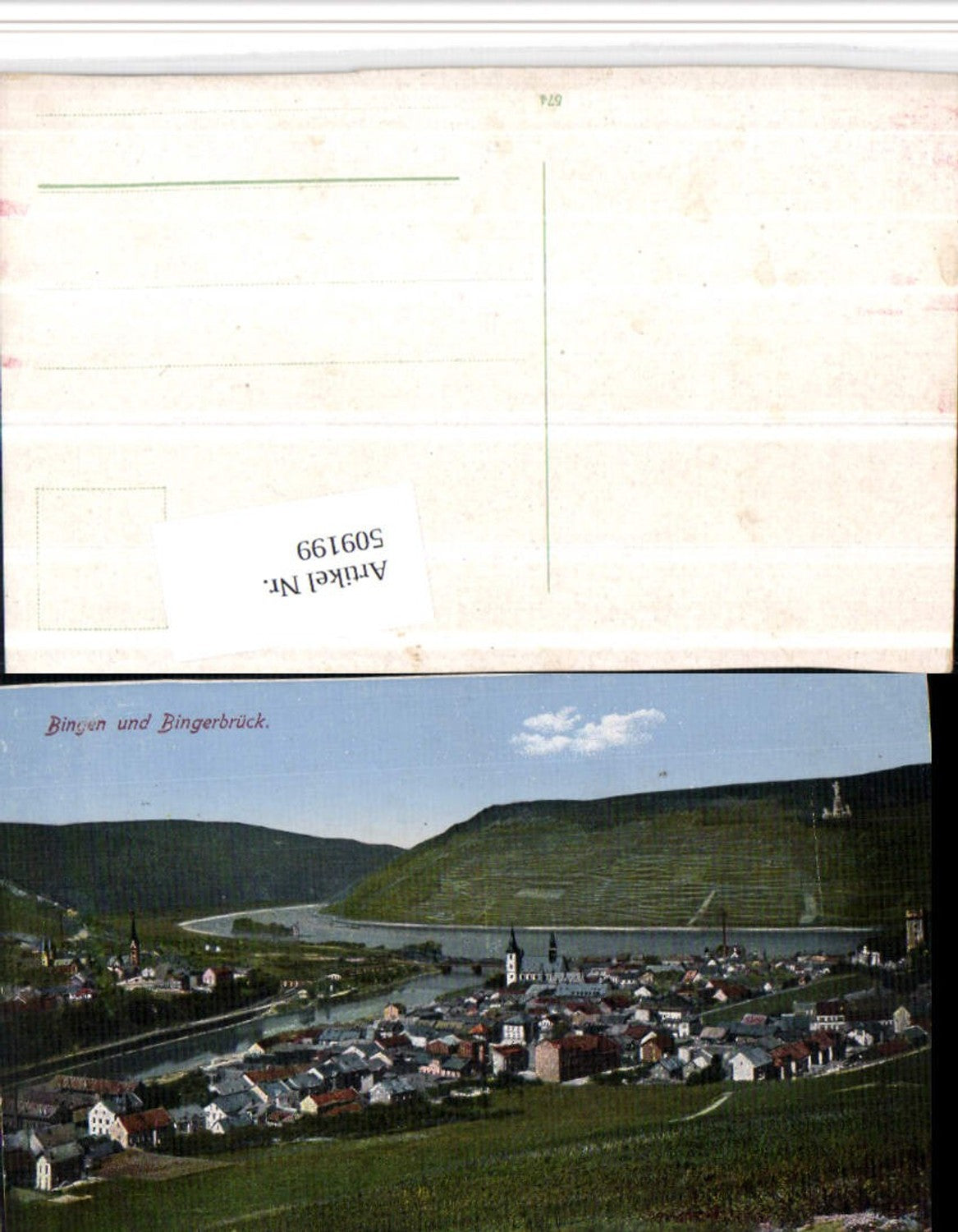 509199,Bingen am Rhein u. Bingerbrück Totale