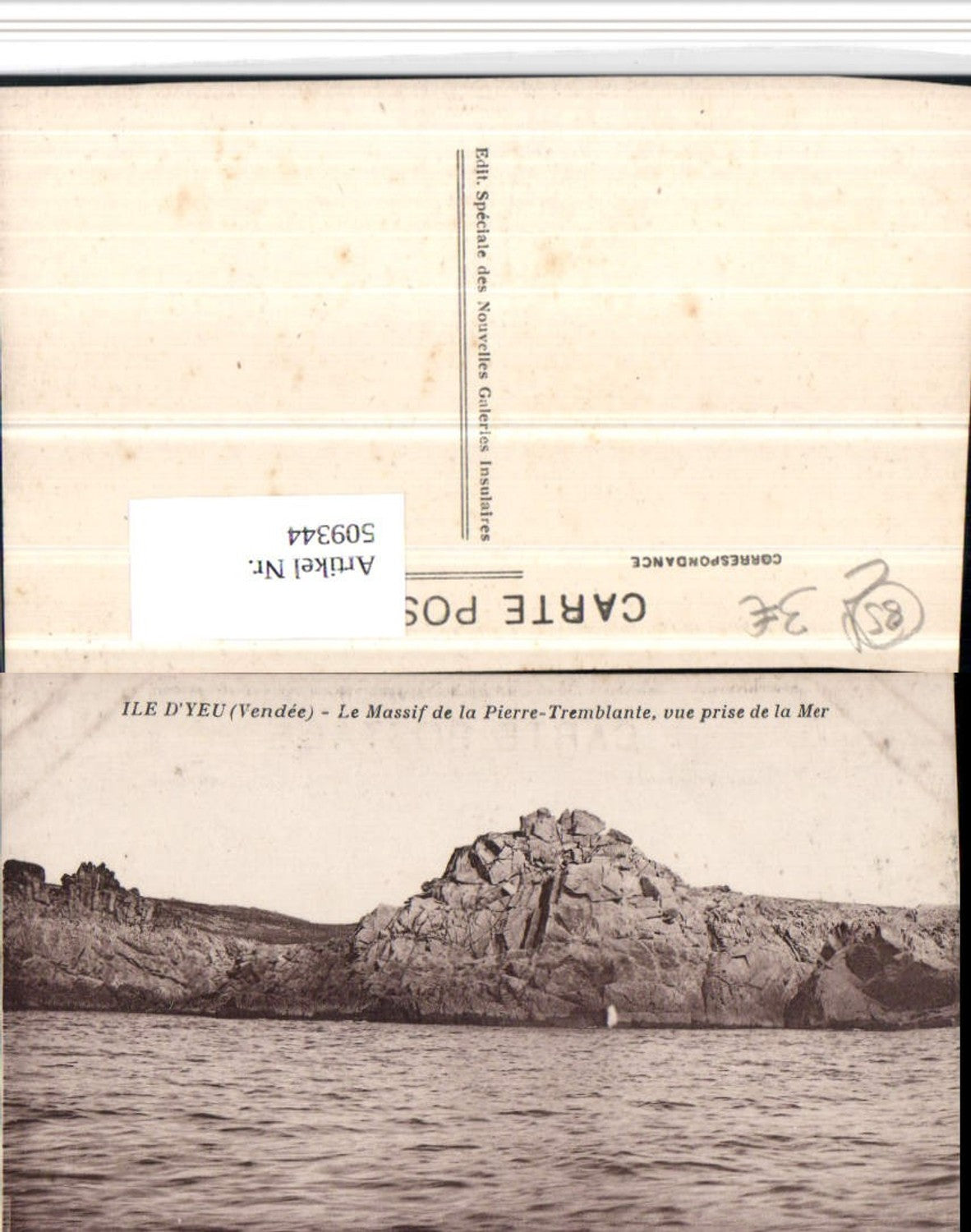 509344,Pays de la Loire Vendee Ile d'Yeu Massif Pierre-Tremblante Küste