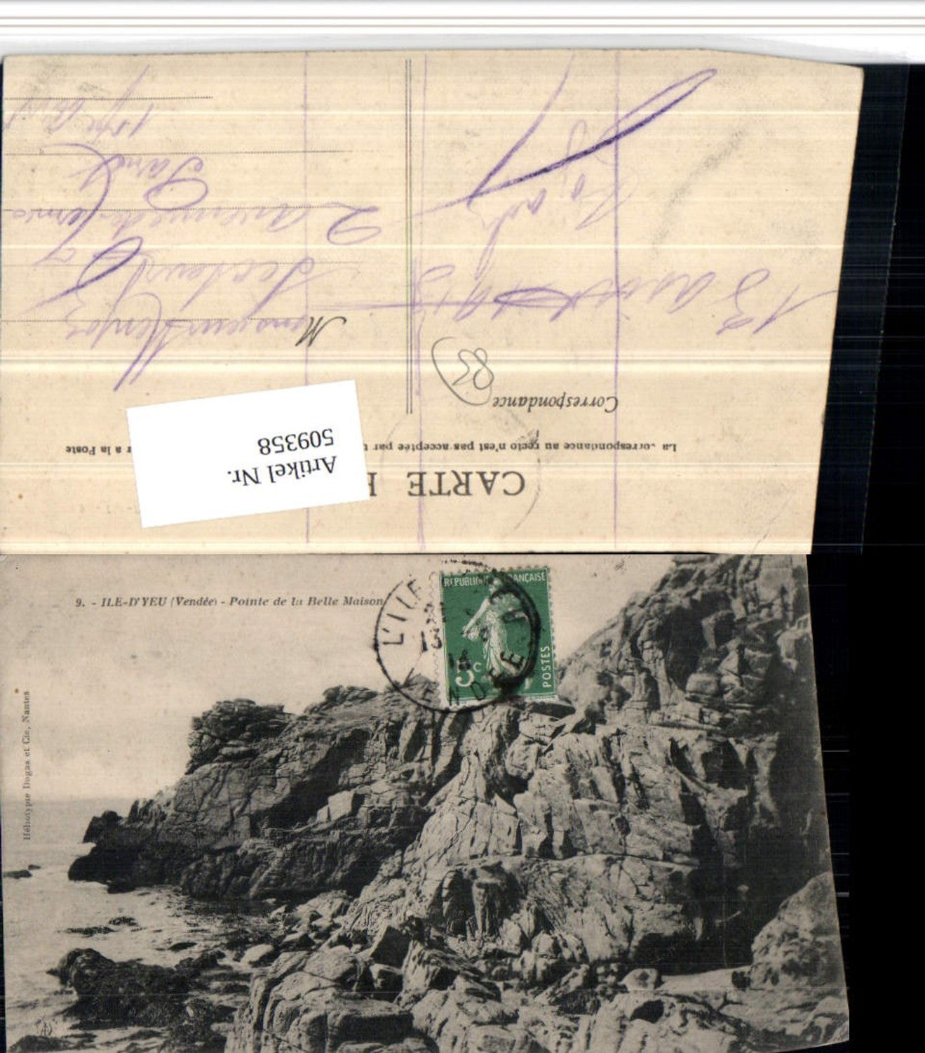 509358,Pays de la Loire Vendee Ile d'Yeu Pointe de la Belle Maison Küste