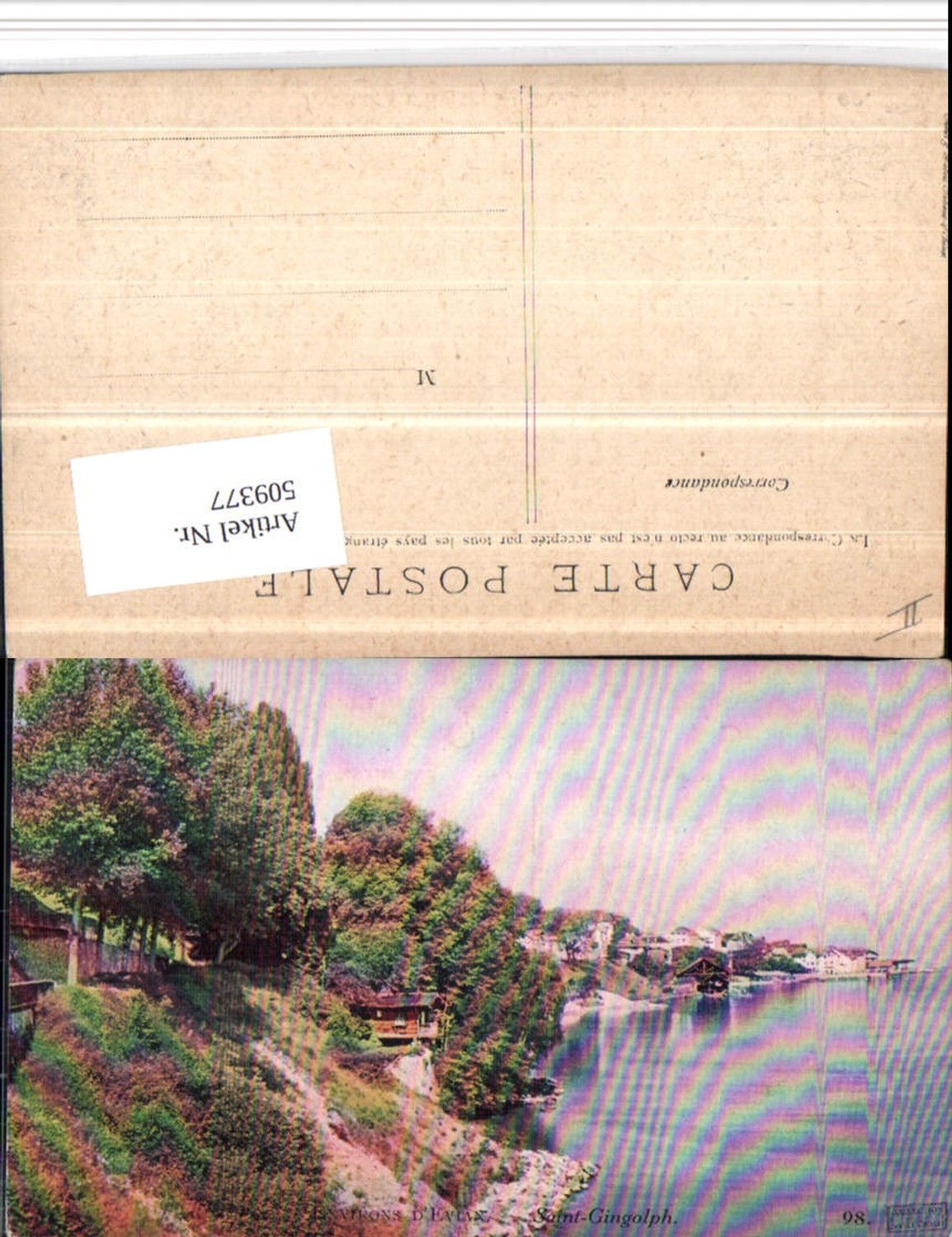 509377,Rhone-Alpes Hatue-Savoie Saint-Gingolph Teilansicht Küste