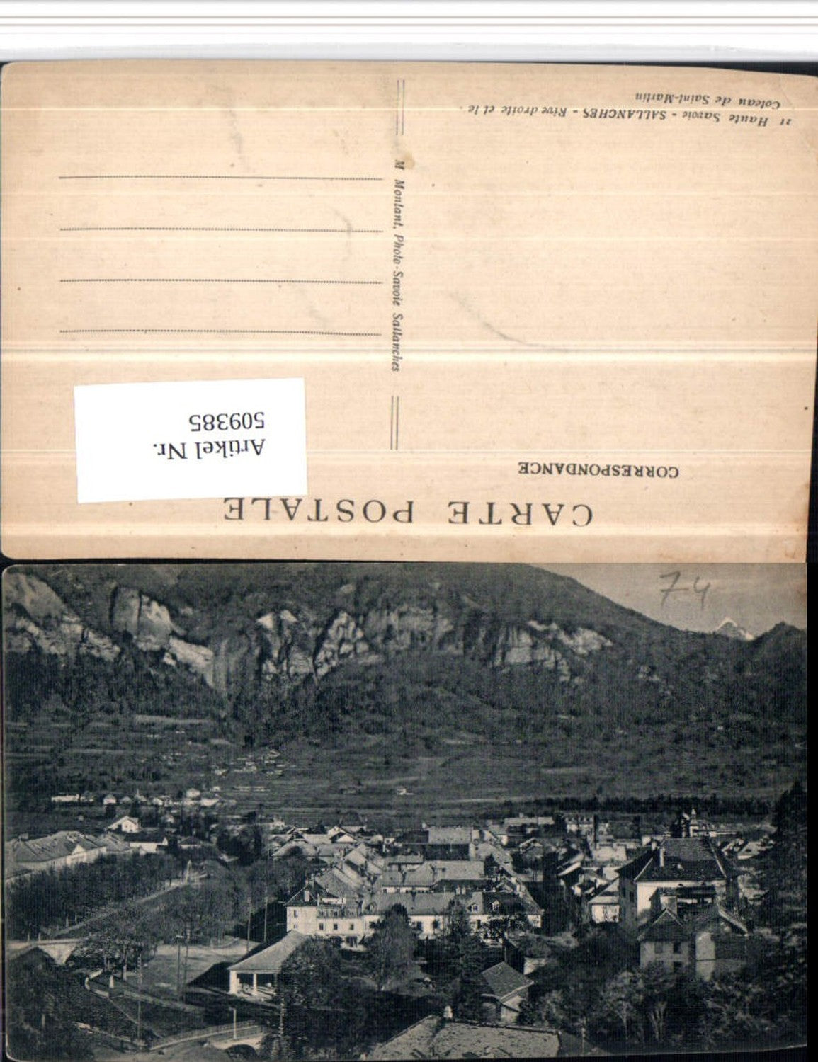 509385,Rhone-Alpes Hatue-Savoie Sallanches Rive droite et Coteau Saint-Martin