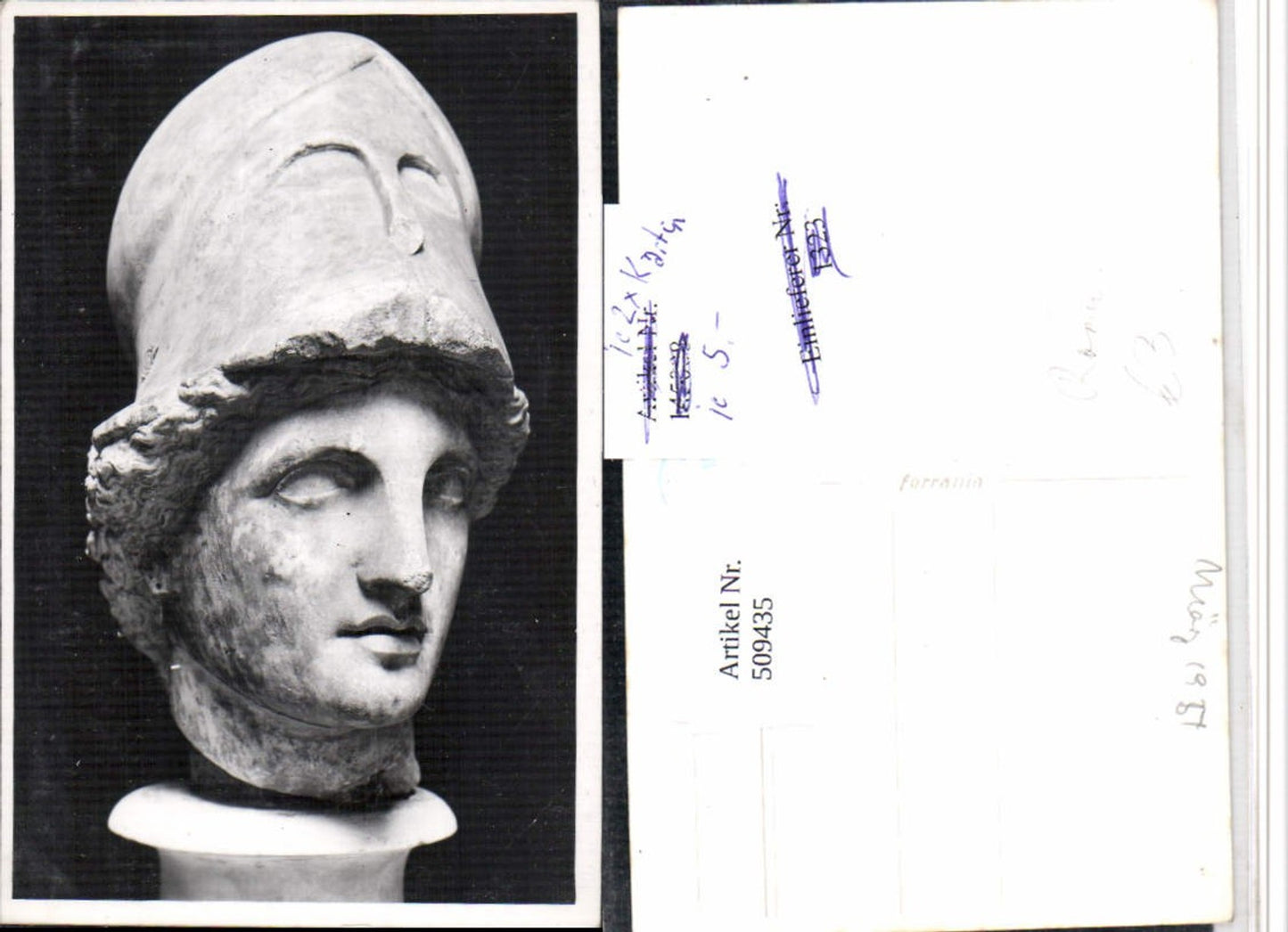 509435, Roman Statue Head