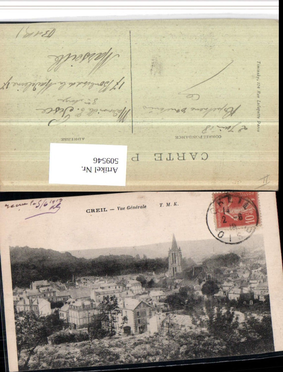 509546,Picardie Oise Creil Vue Generale Totale
