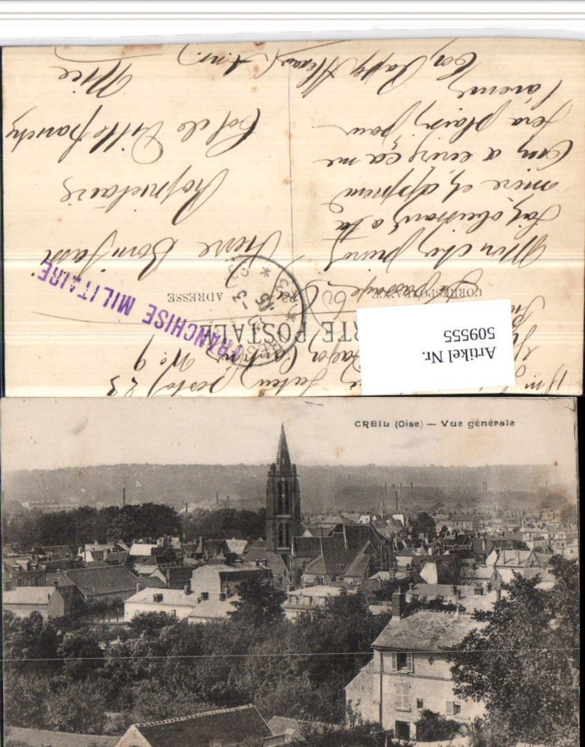 509555,Picardie Oise Creil Vue generale Totale
