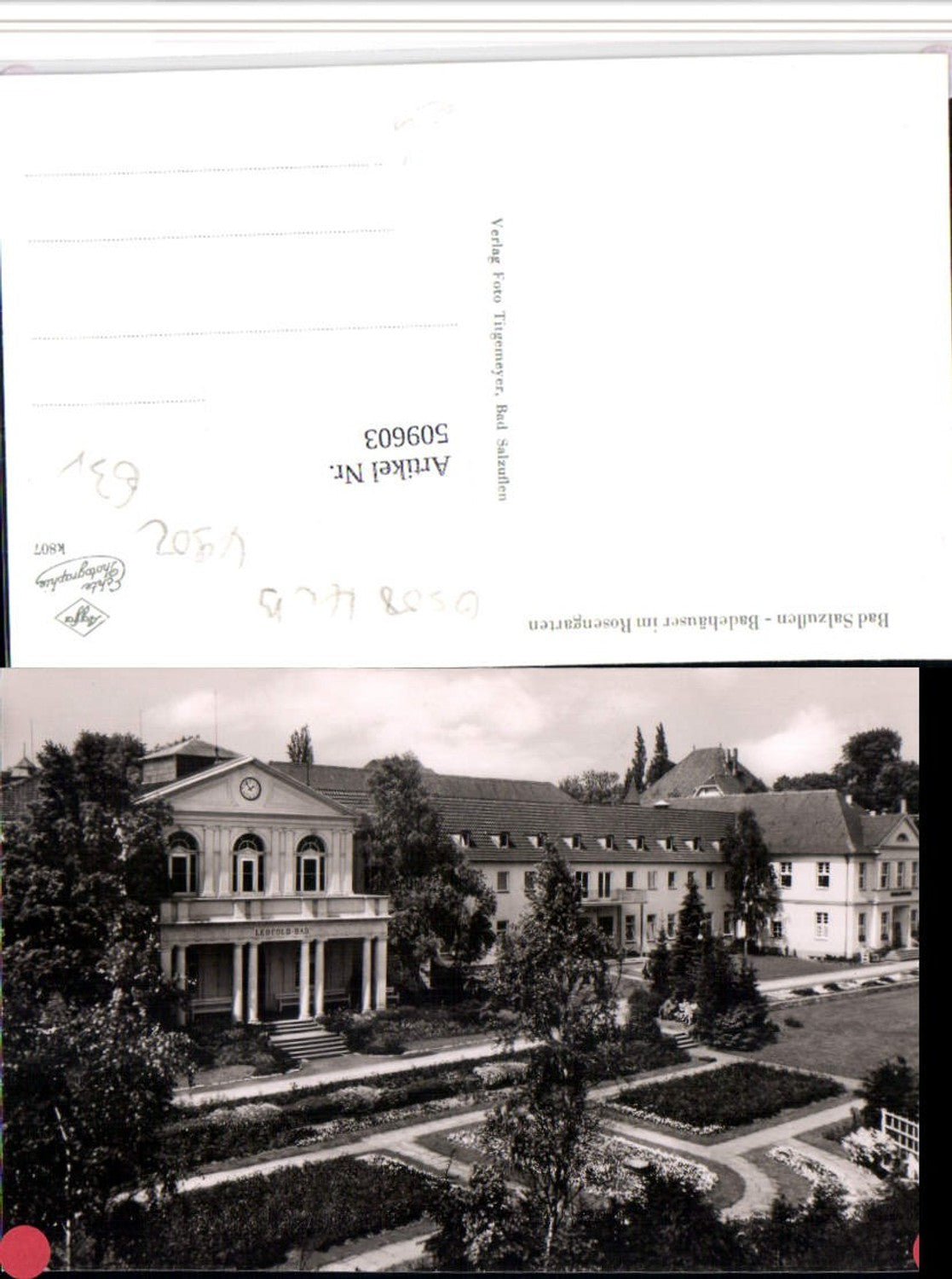 509603,Bad Salzuflen Badehäuser im Rosengarten