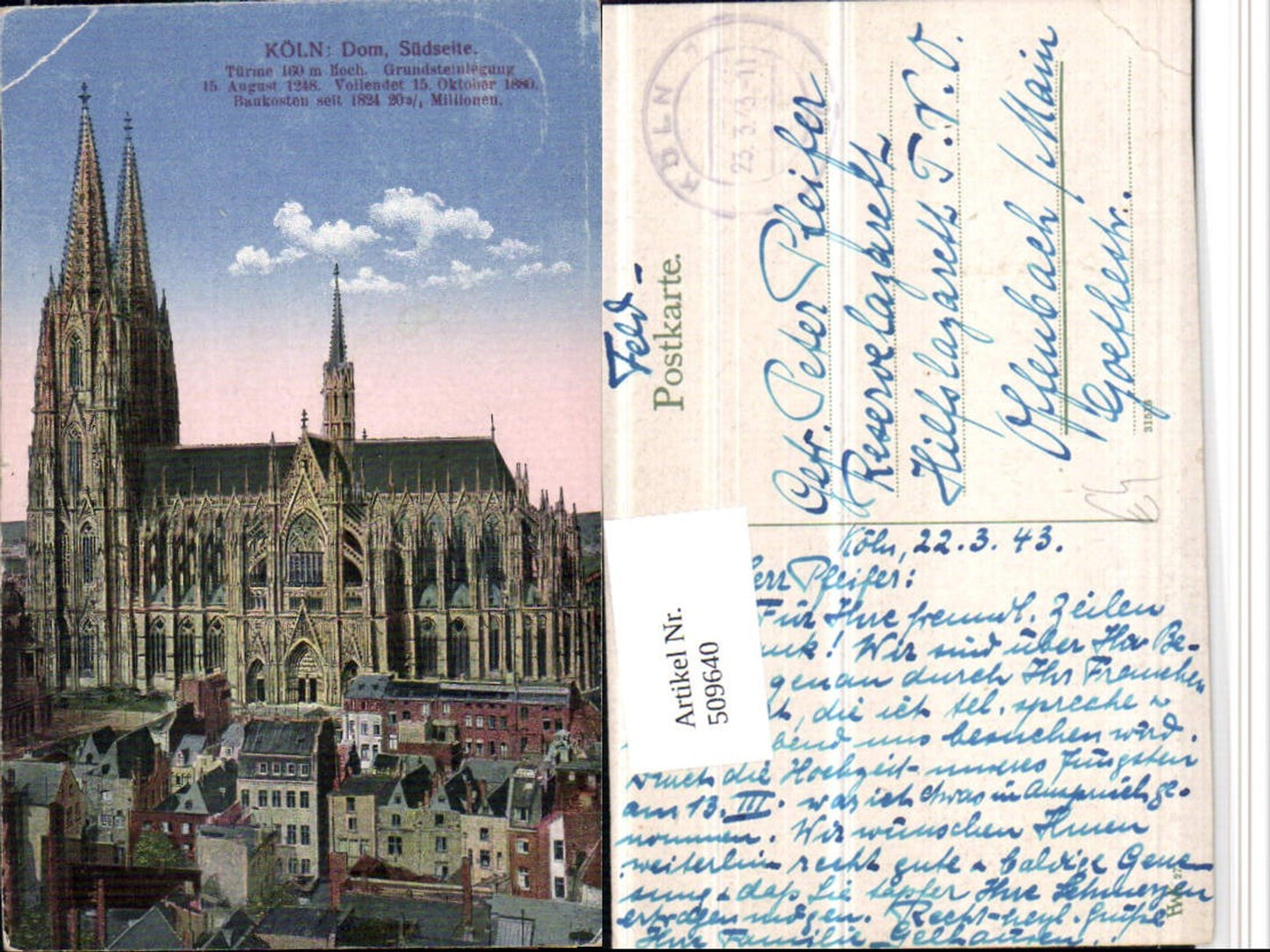509640,Köln am Rhein Dom Kirche