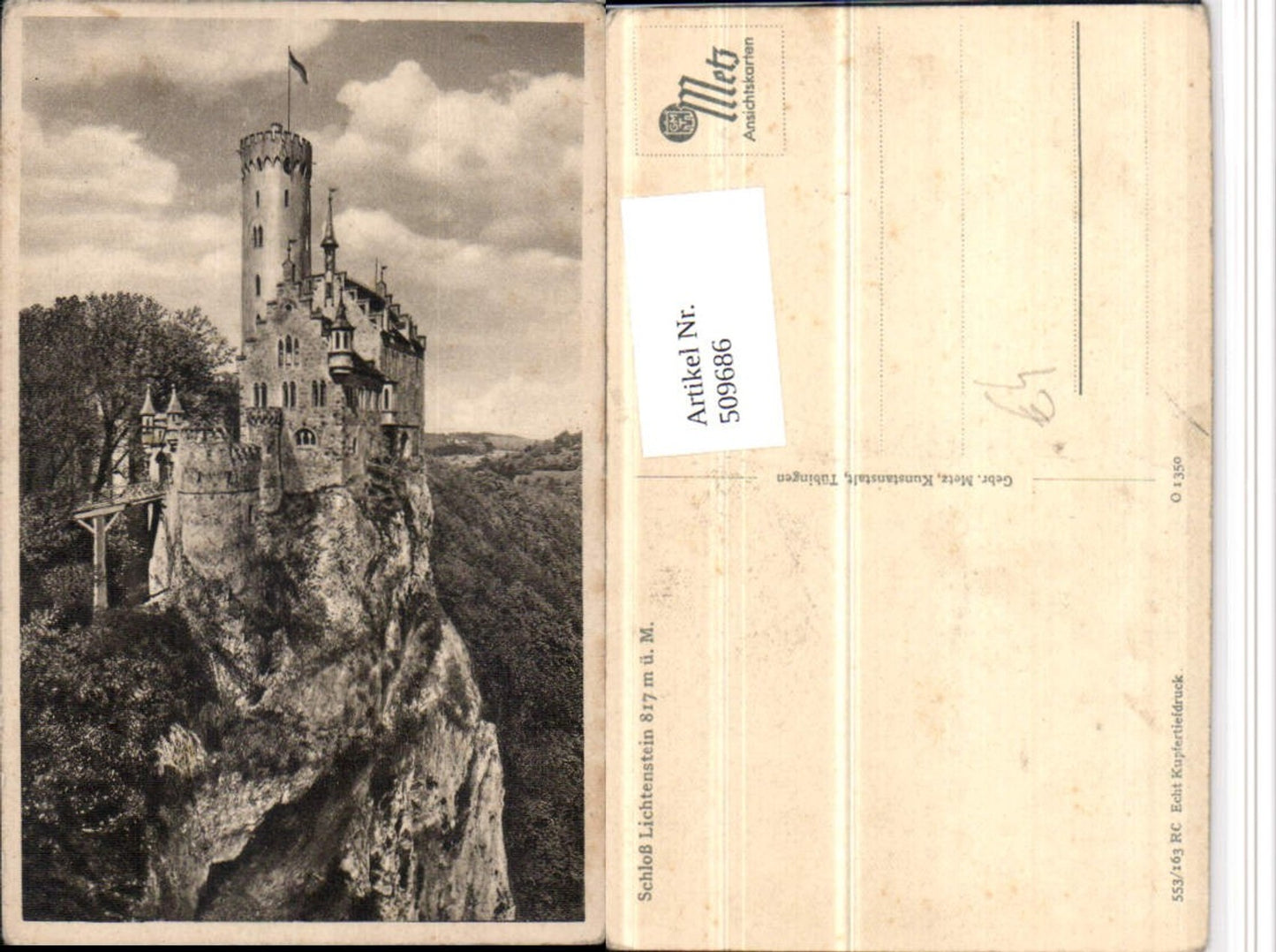 509686,Schloss Lichtenstein b. Honau Lichtenstein