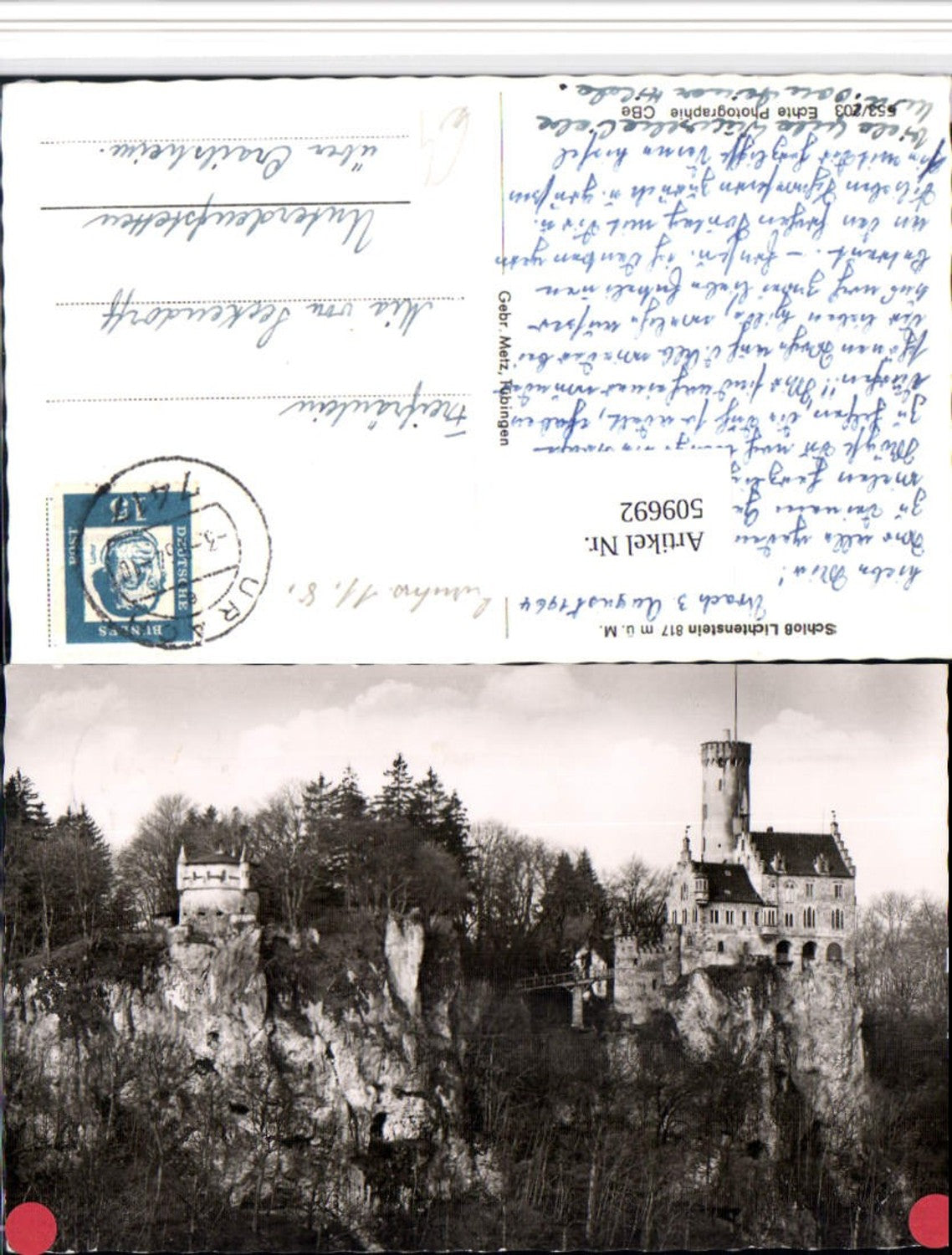 509692, Lichtenstein Castle near Honau, Lichtenstein