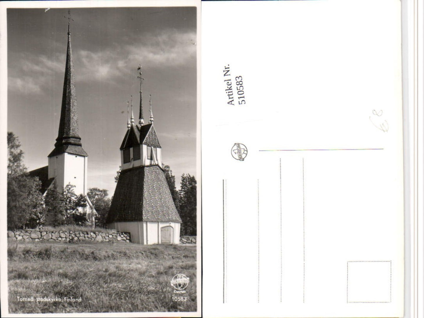 510583,Finland Tornea stadskyrka Kirche