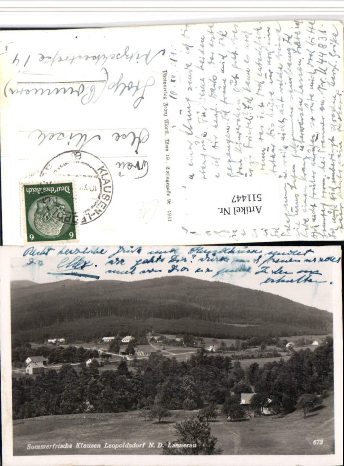511447,Klausen Leopoldsdorf Lannerau Teilansicht