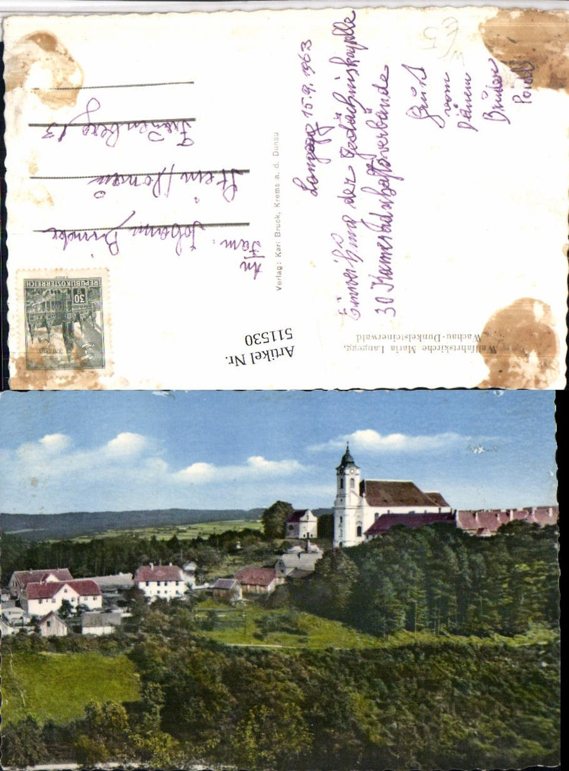 511530,Wallfahrtskirche Maria Langegg b. Bergern