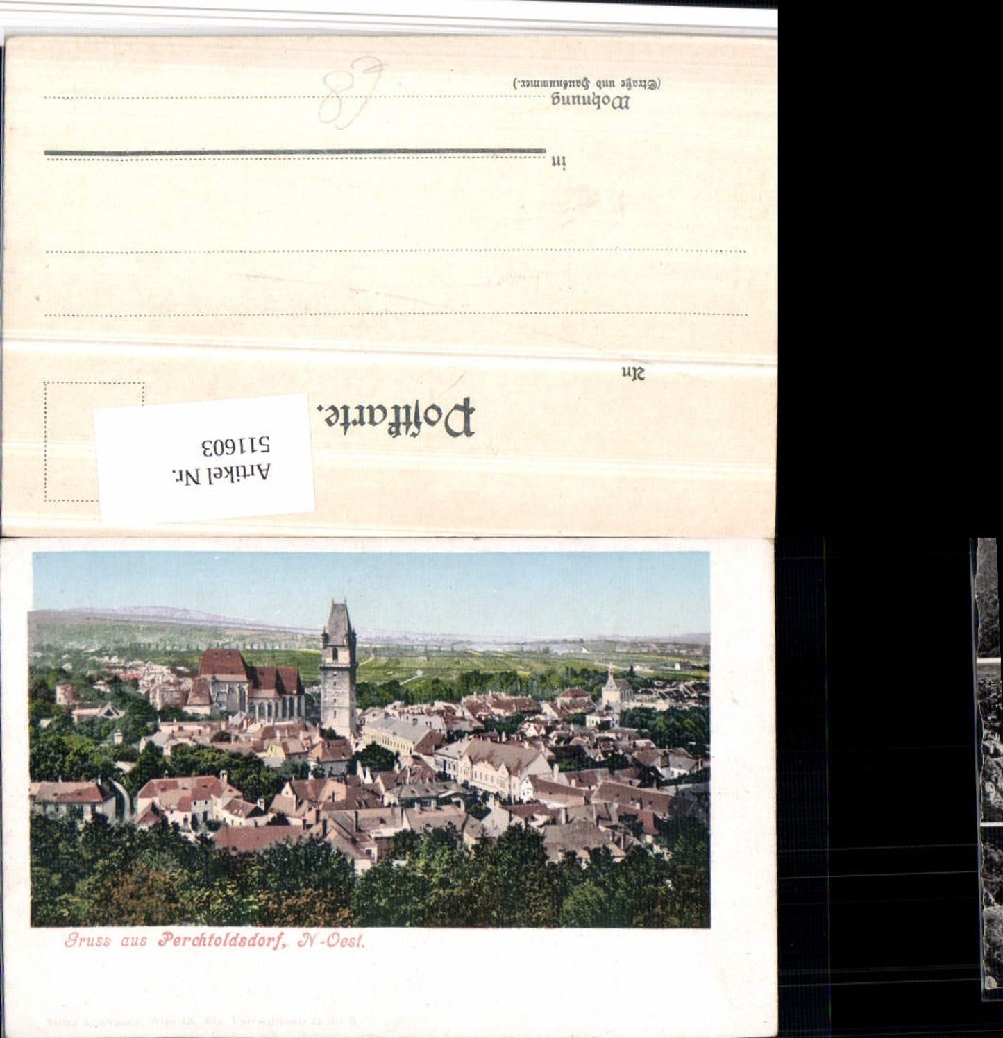 511603,Gruß aus Perchtoldsdorf Totale