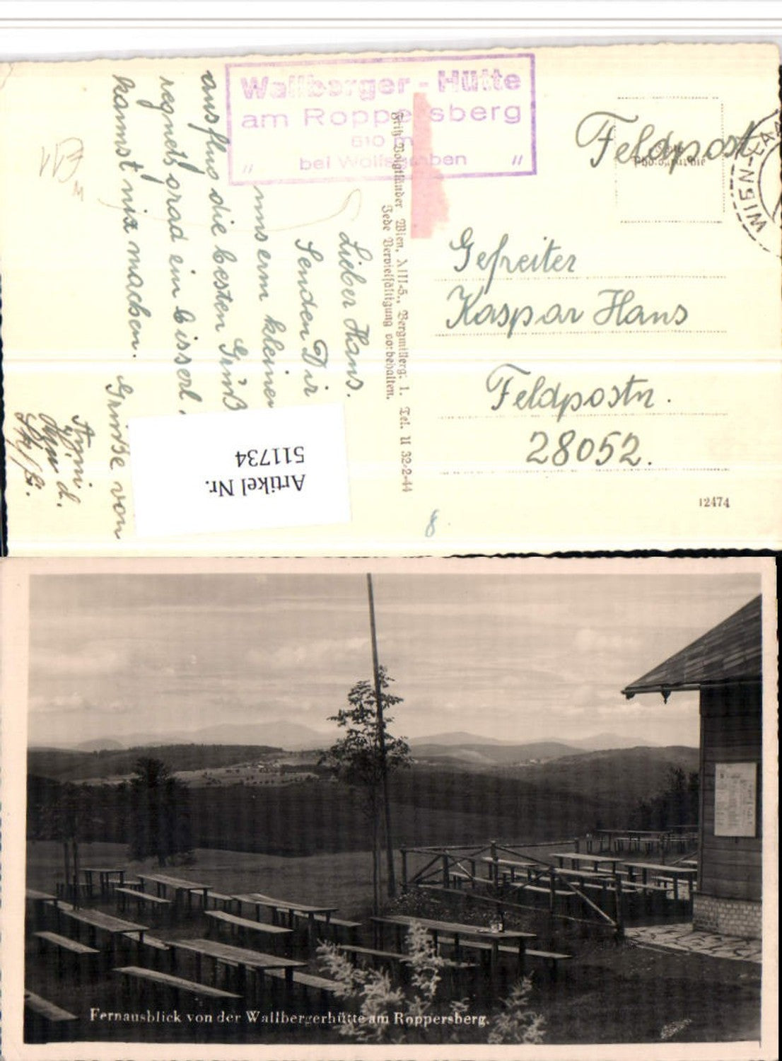 511734,Fernausblick von d. Wallbergerhütte am Roppersberg b. Wolfsgraben