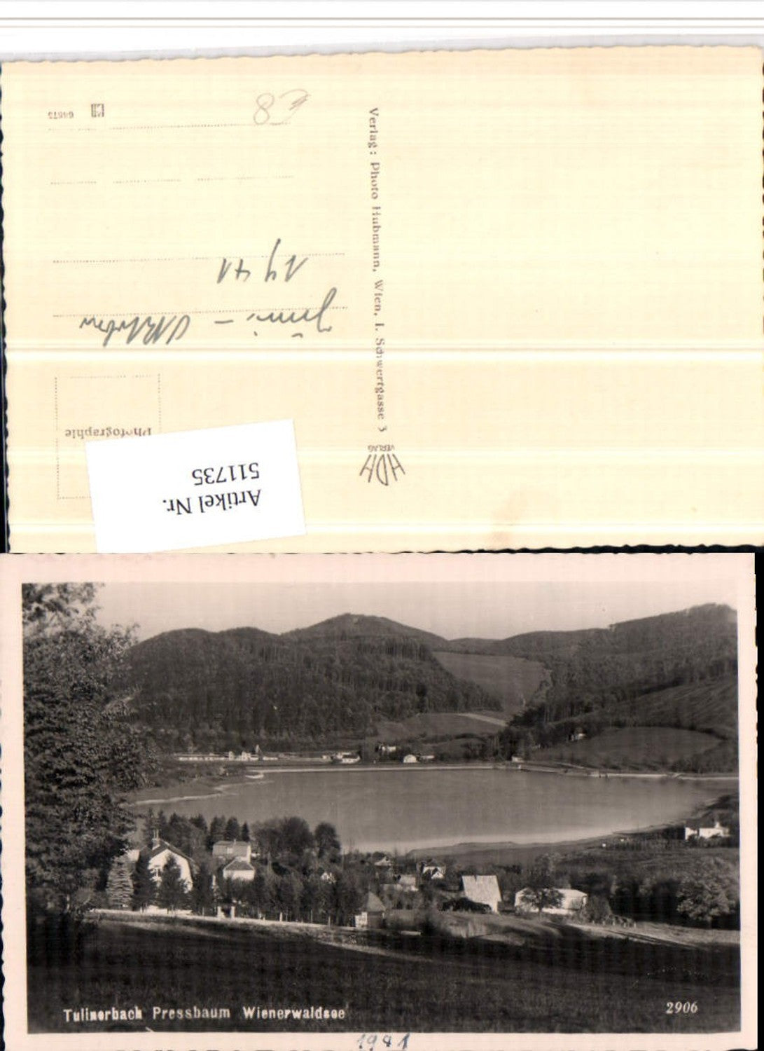 511735,Tullnerbach Pressbaum Wienerwaldsee Lake