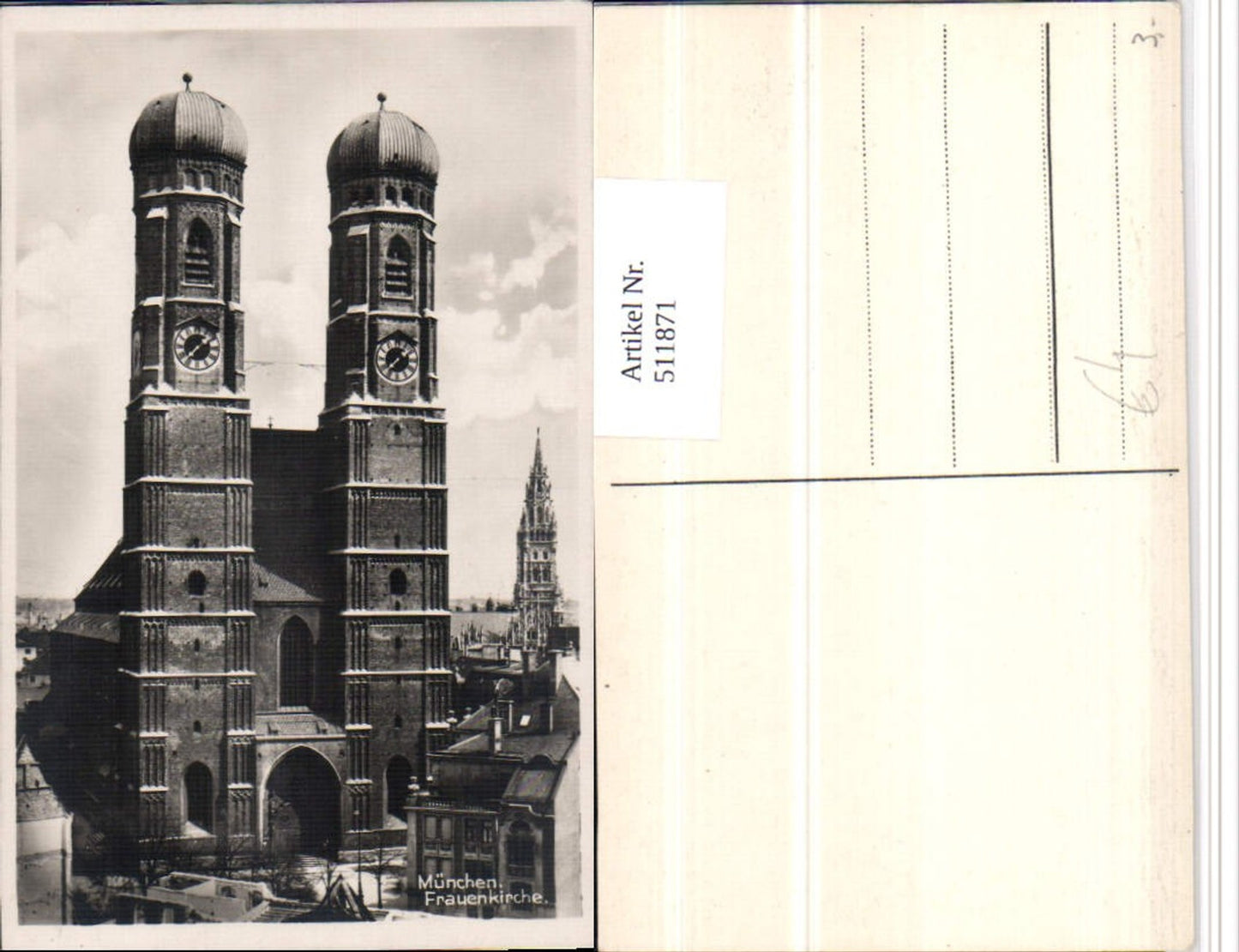 511871,München Frauenkirche Kirche