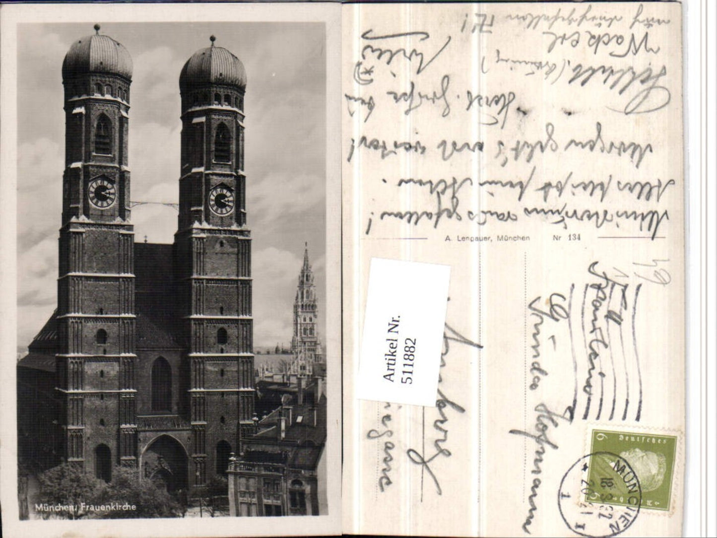 511882, Munich Frauenkirche Church pub A. Lengauer 134