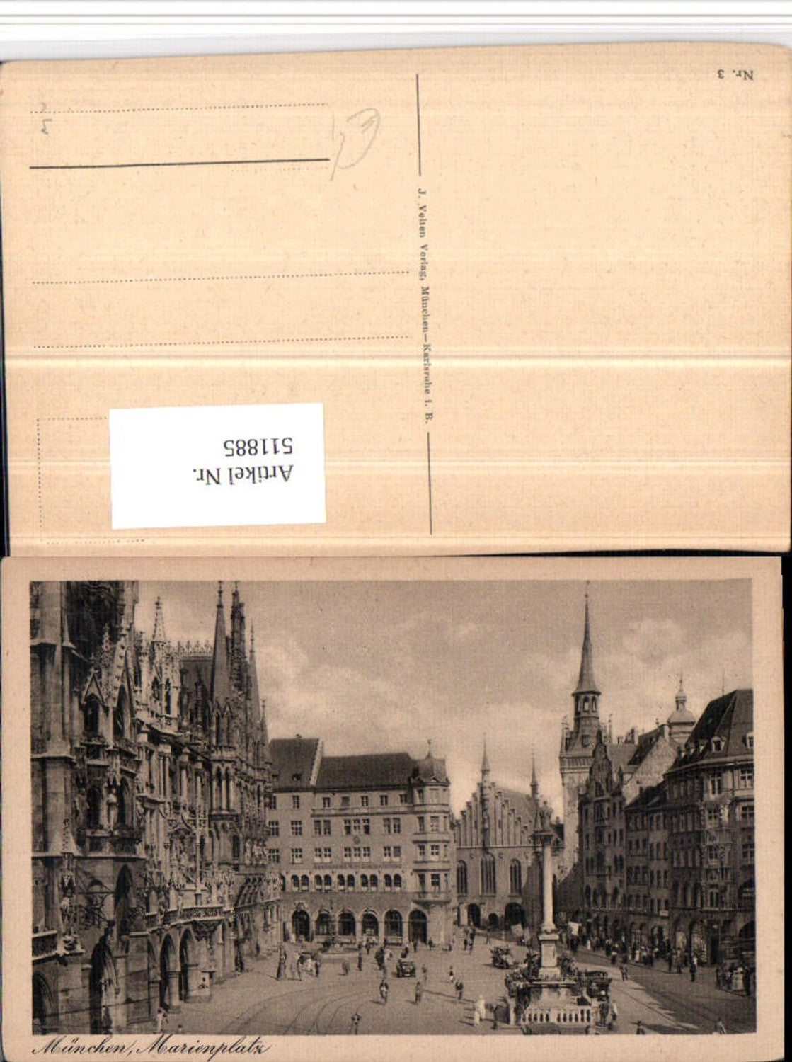 511885, Munich Marienplatz Column