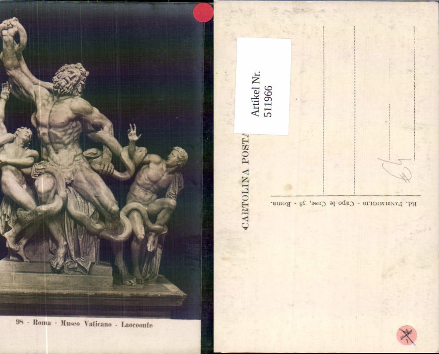 511966,Skulptur Figur Roma Museo Vaticano Laocoonte