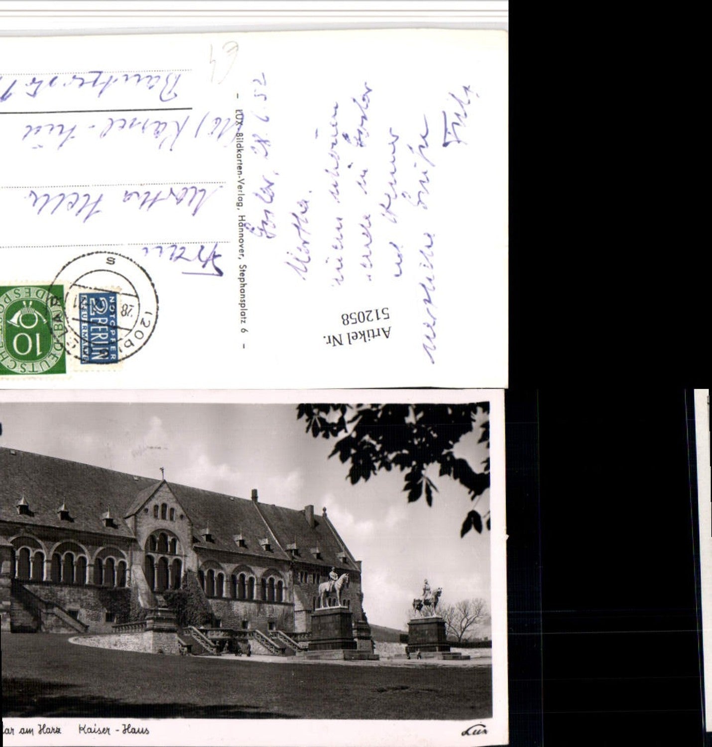 512058,Goslar am Harz Kaiserhaus Statuen