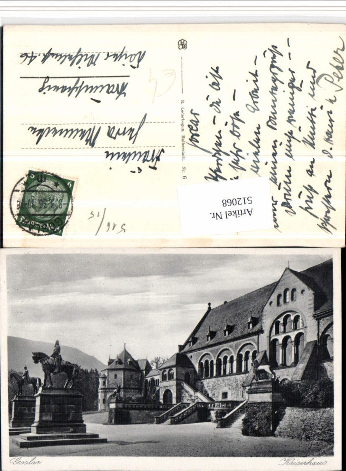 512068,Goslar Kaiserhaus Gebäude Denkmäler Statuen