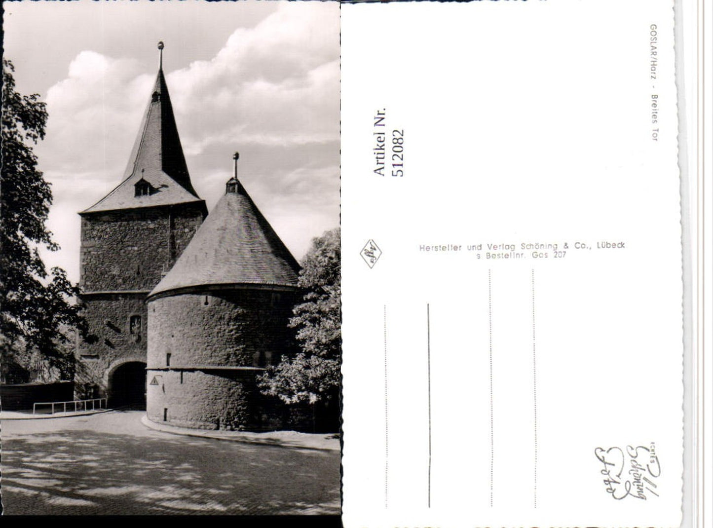 512082,Goslar am Harz Breites Tor Turm