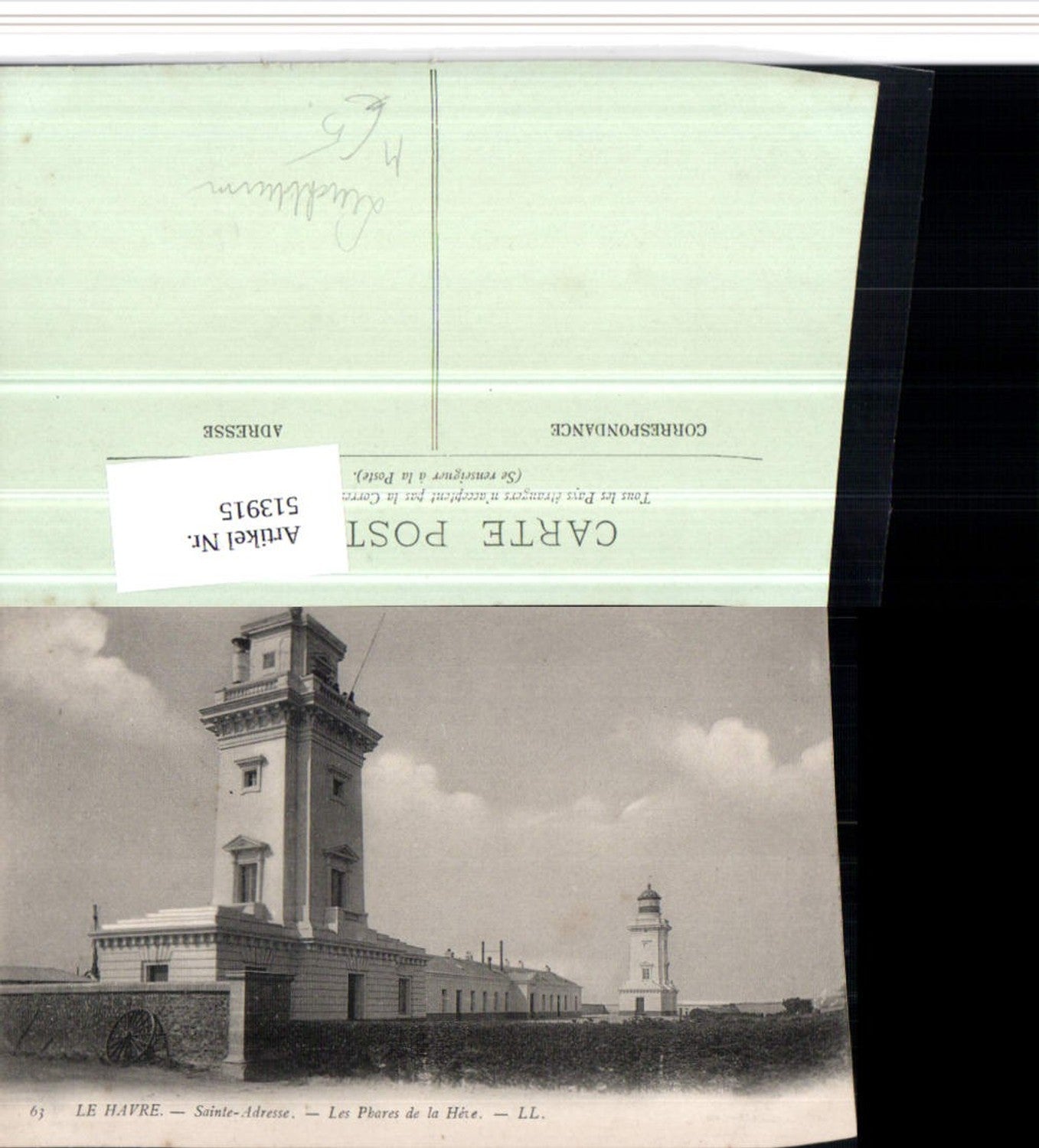 513915,Le Havre Sainte-Adresse Les Phares de la Heve Leuchtturm