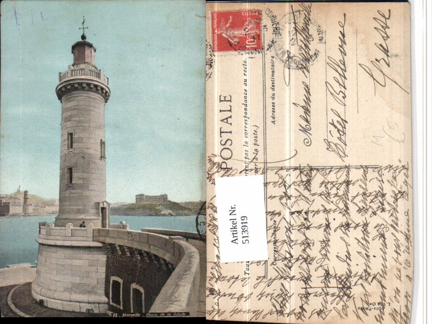 513919,Marseille Phare de la Joliette Leuchtturm