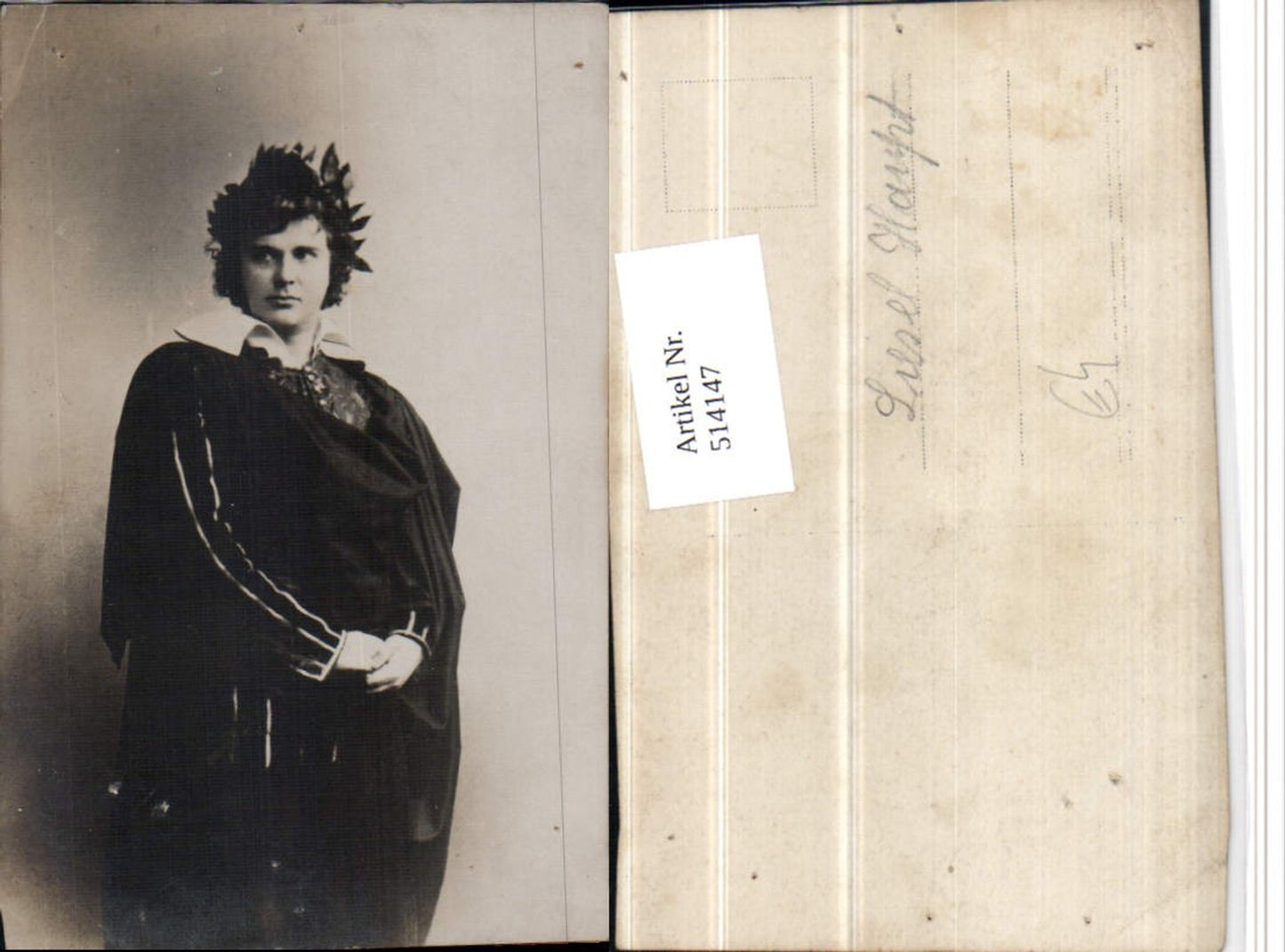 514147,Schauspielerin Liesel Haupt Portrait