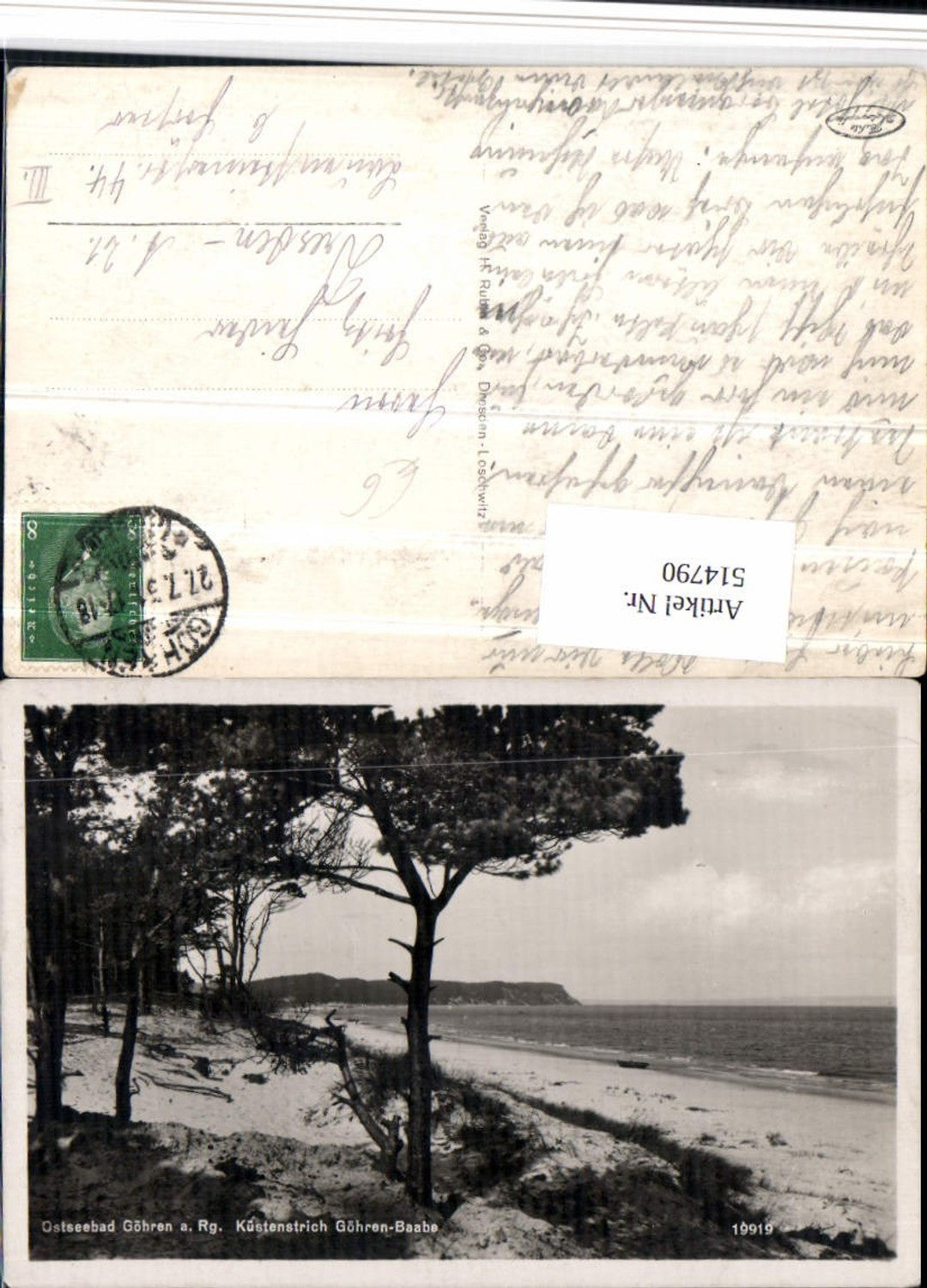 514790,Ostseebad Göhren auf Rügen Küstenstrich Göhren-Baabe Strand