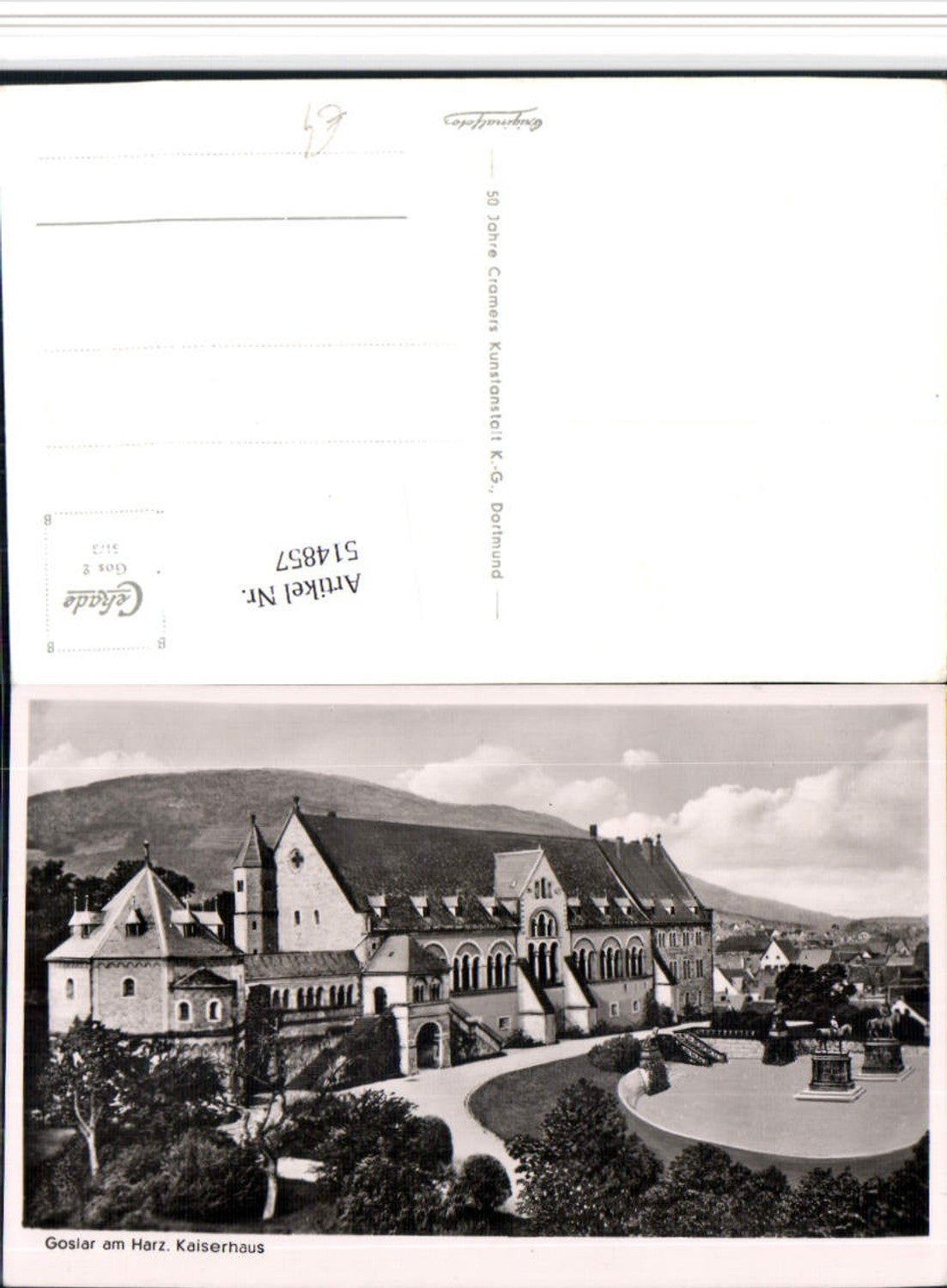 514857,Goslar am Harz Kaiserhaus Gebäude