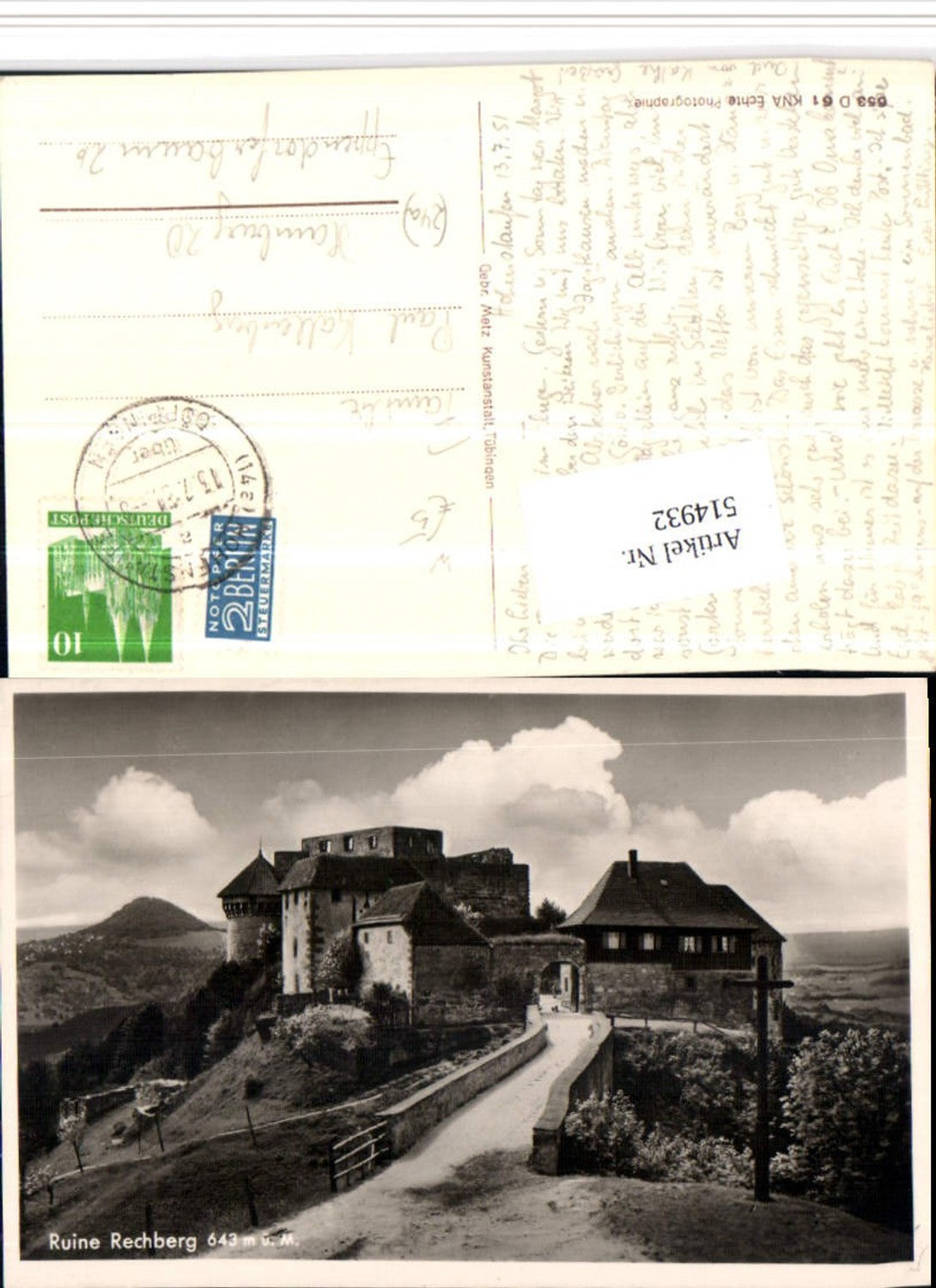 514932,Ruine Rechberg b. Schwäbisch Gmünd