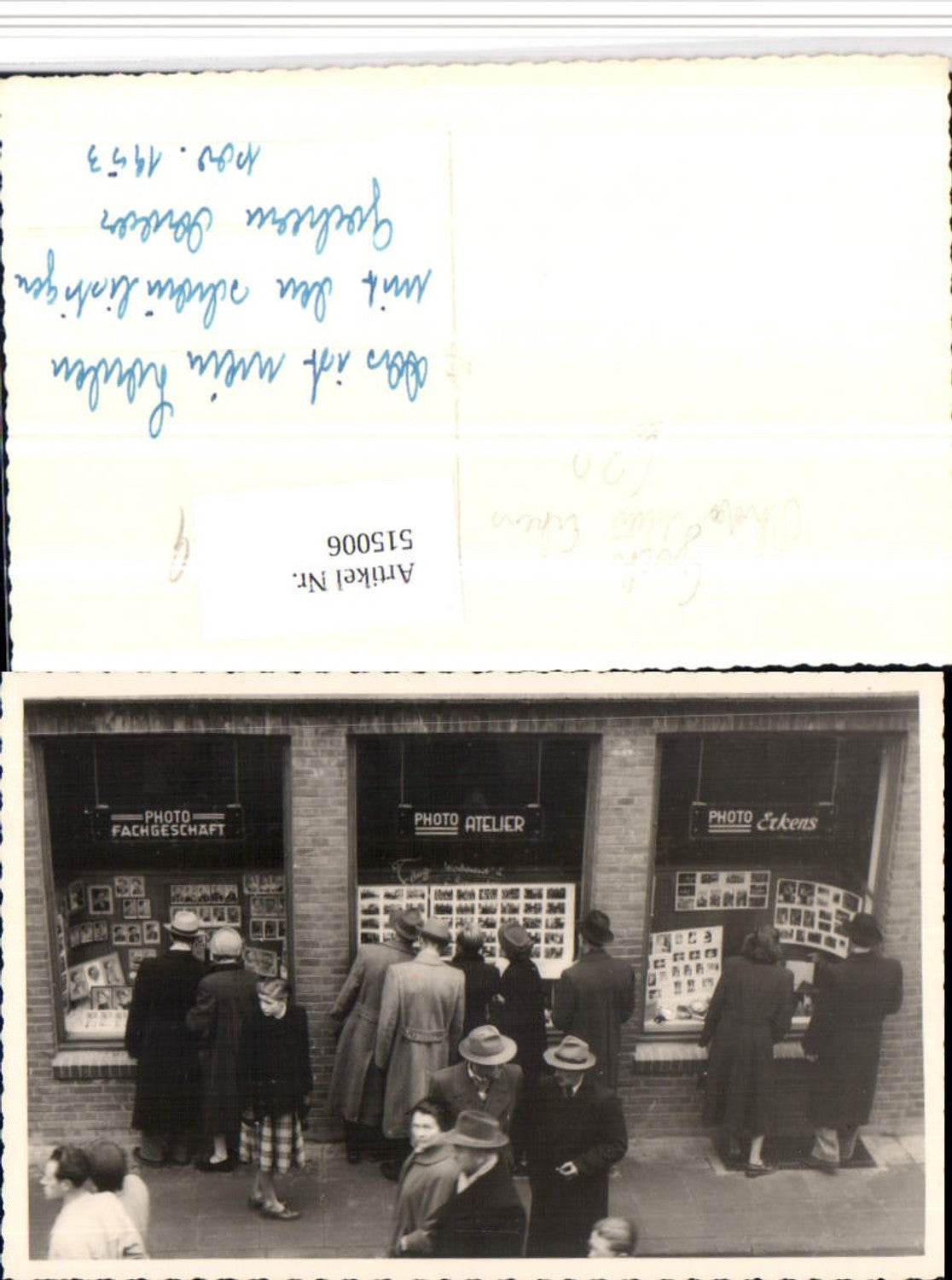 515006,Foto AK Goch Photo Atelier Erkens 1953