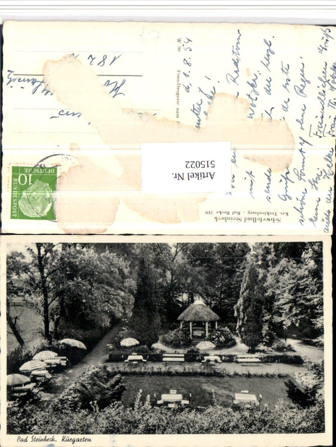 515022,Bad Steinbeck b. Tecklenburg Kurgarten