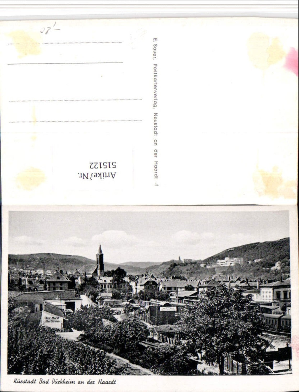 515122,Bad Dürkheim an d. Haardt Teilansicht