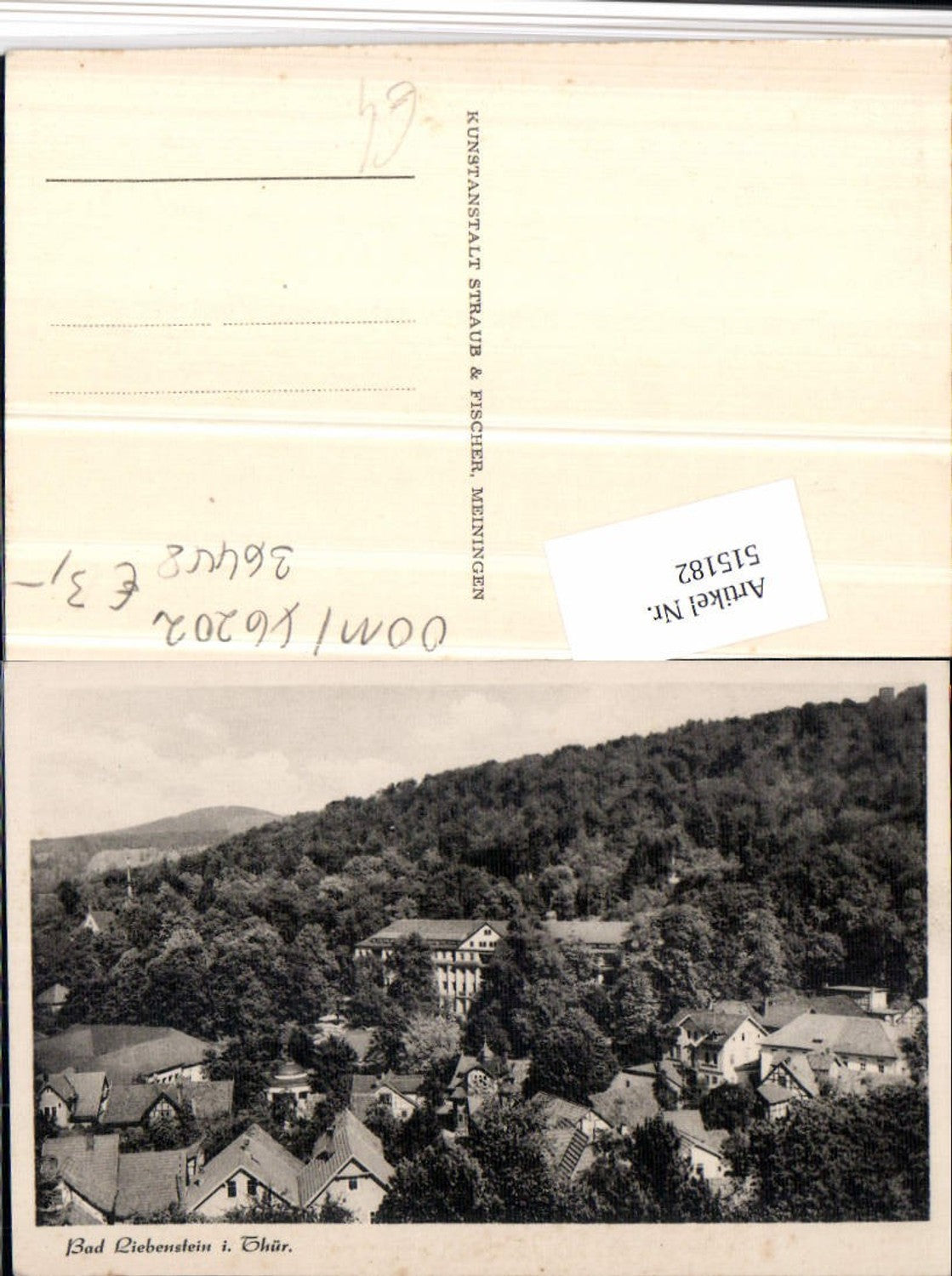 515182, Bad Liebenstein in Thuringia, partial view