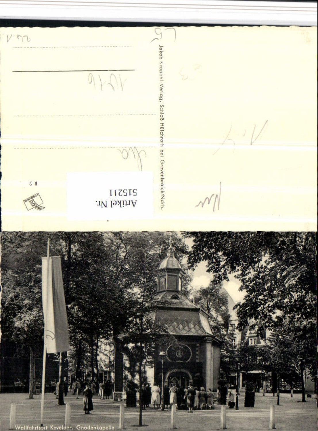 515211,Kevelaer Gnadenkapelle Kapelle