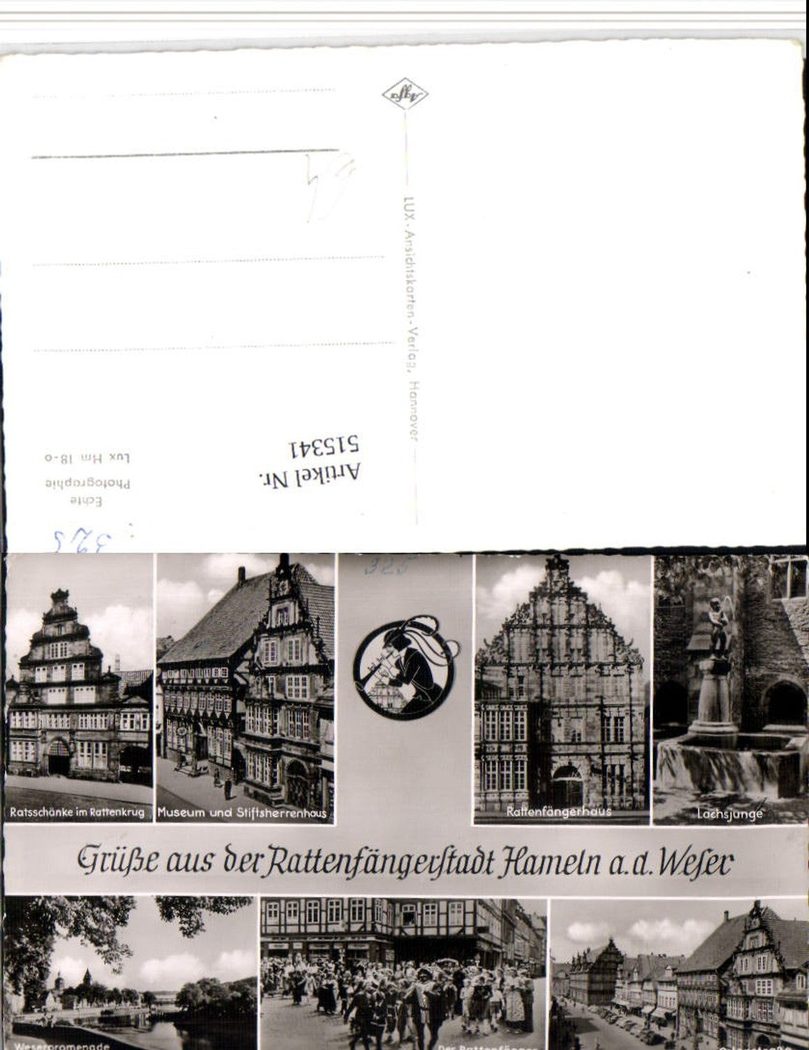 515341,Hameln an d. Weser Rattenfängerhaus Museum Parade Mehrbildkarte