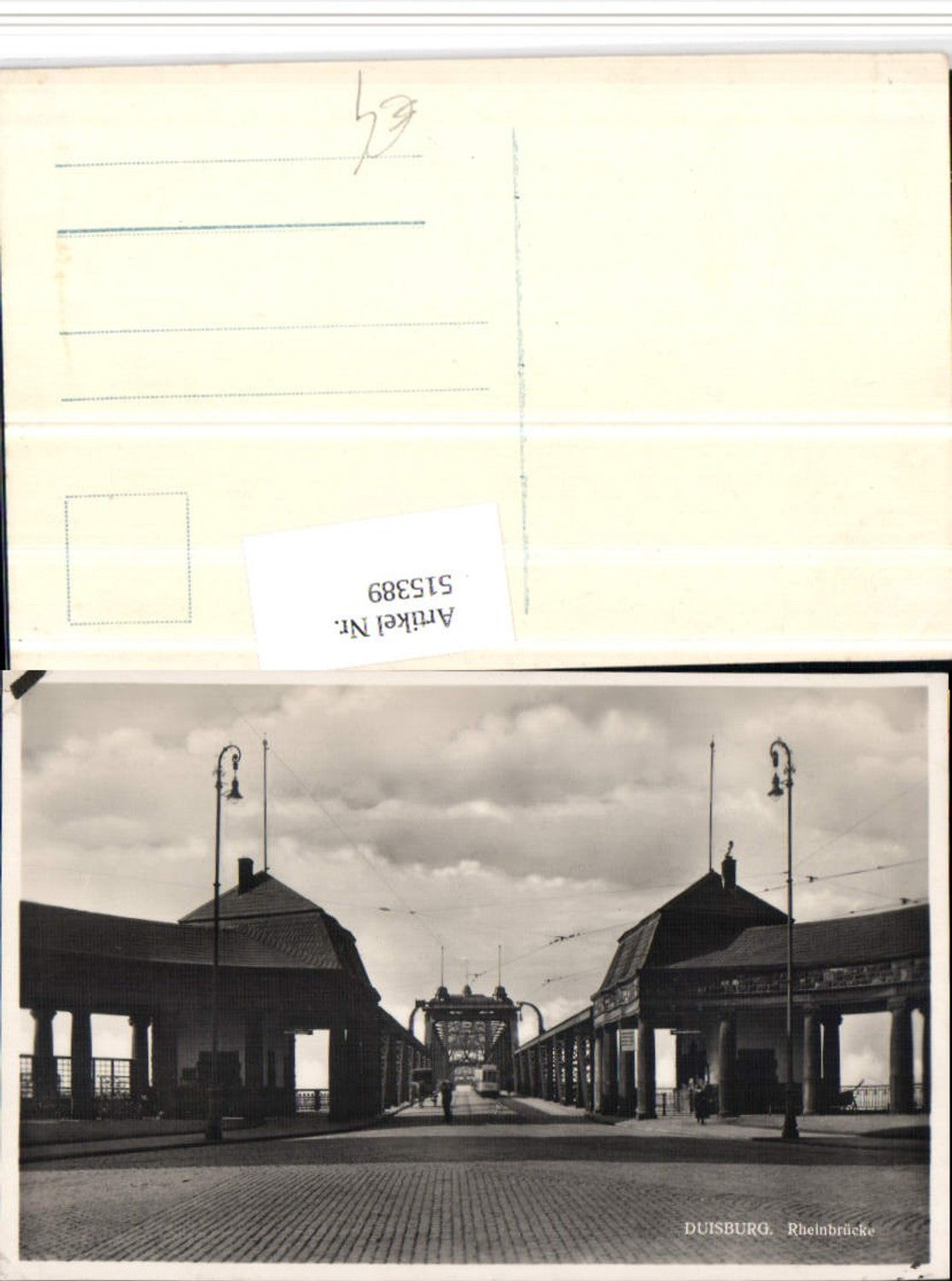 515389,Duisburg Rheinbrücke Brücke Straßenansicht