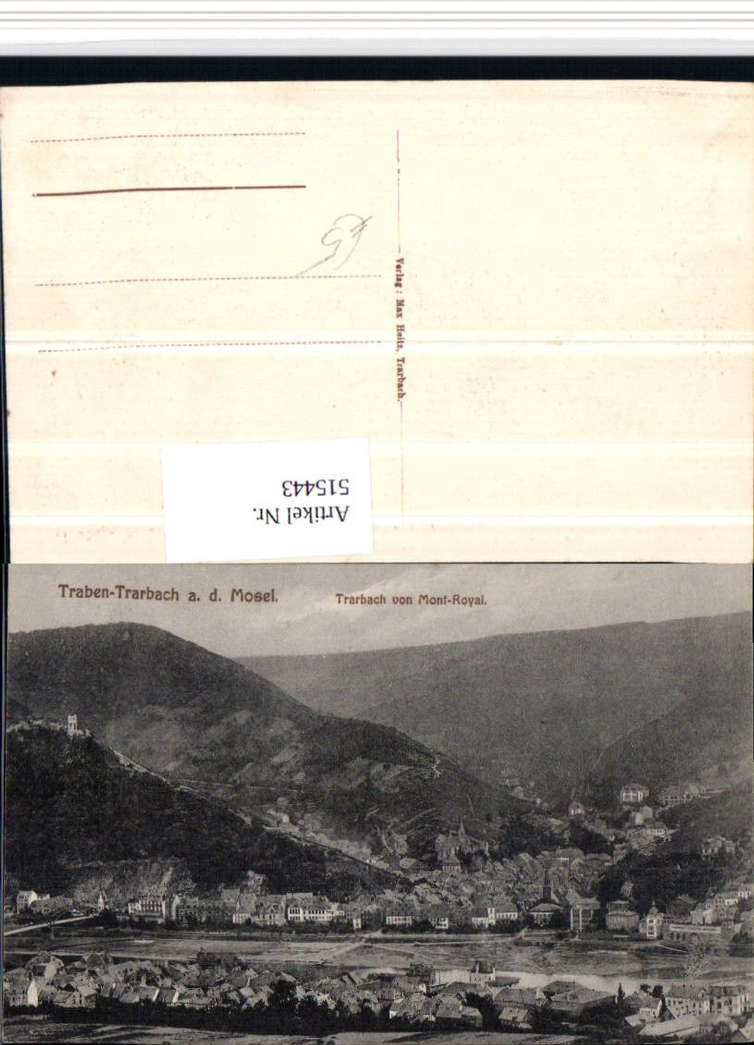 515443,Traben-Trarbach an d. Mosel Totale von Mont-Royal