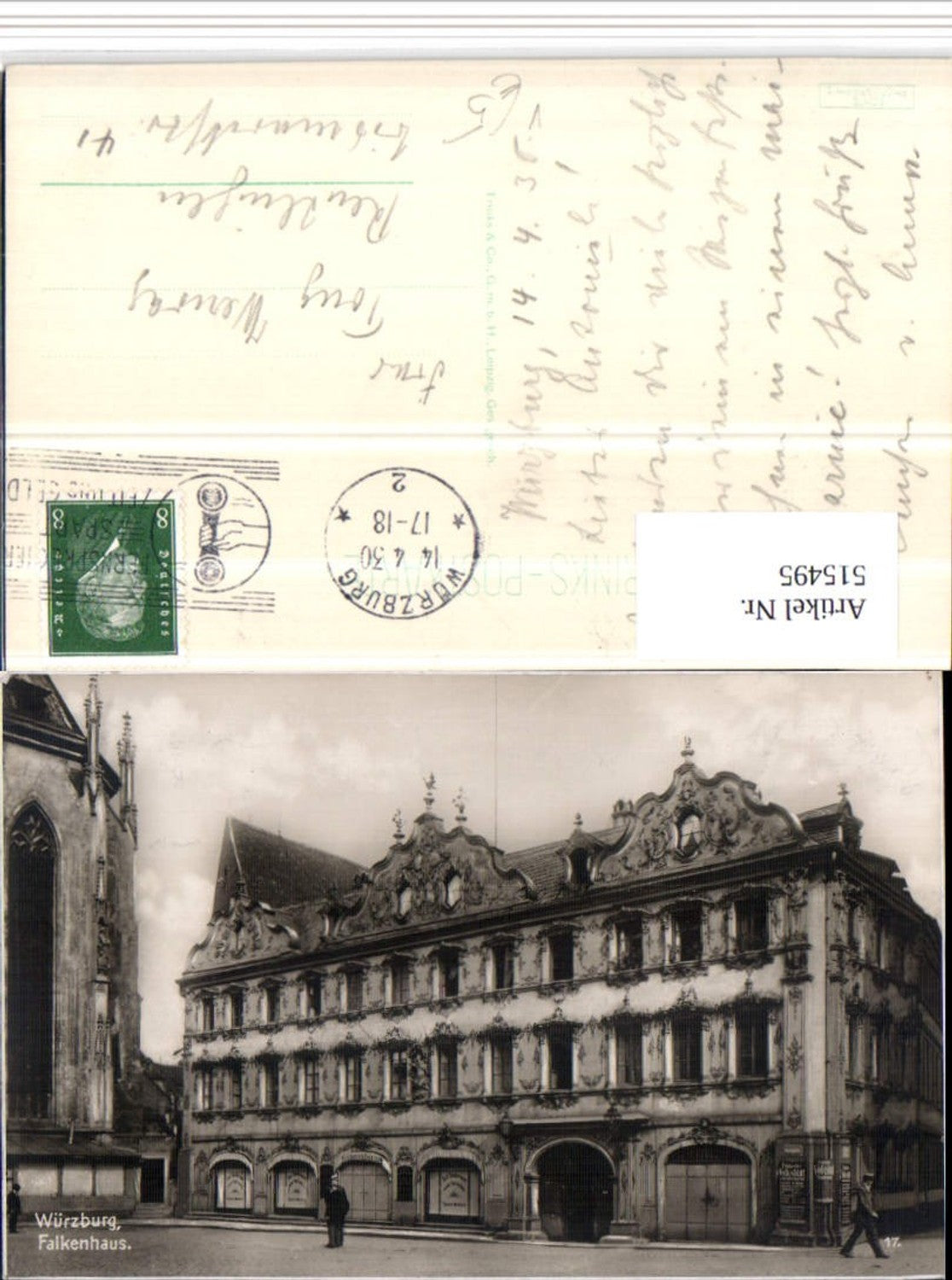 515495,Würzburg Falkenhaus Gebäude pub Trinks & Co 17