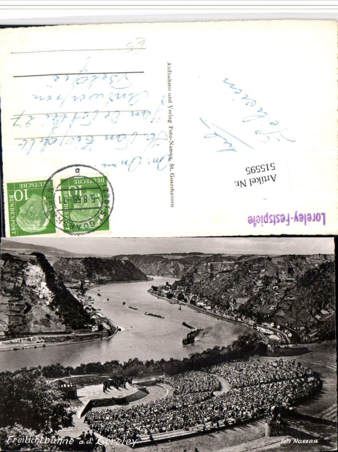 515595,Freilichtbühne an der Loreley b. St. Goarshausen Festspiele