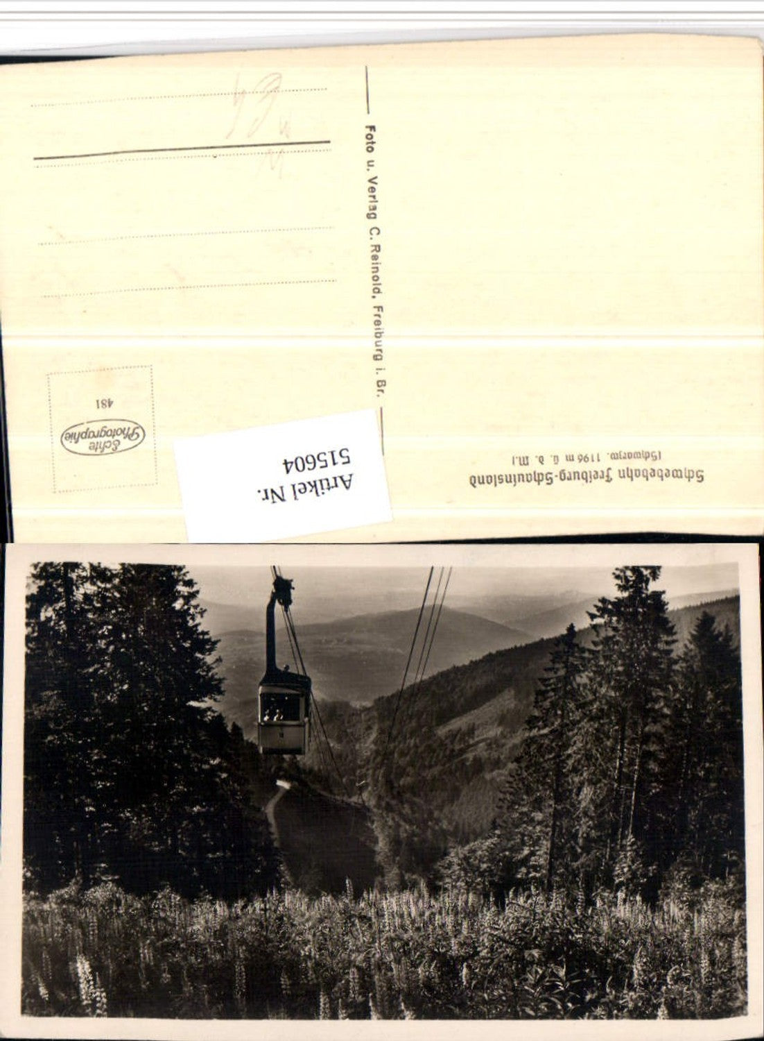 515604, Freiburg – Schauinsland cable car