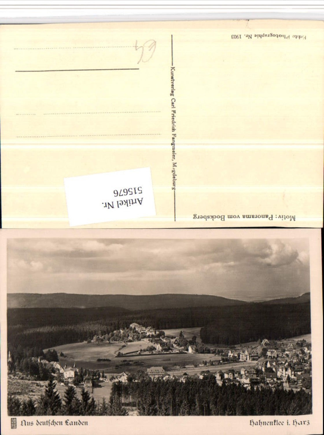 515676,Hahnenklee im Harz Totale