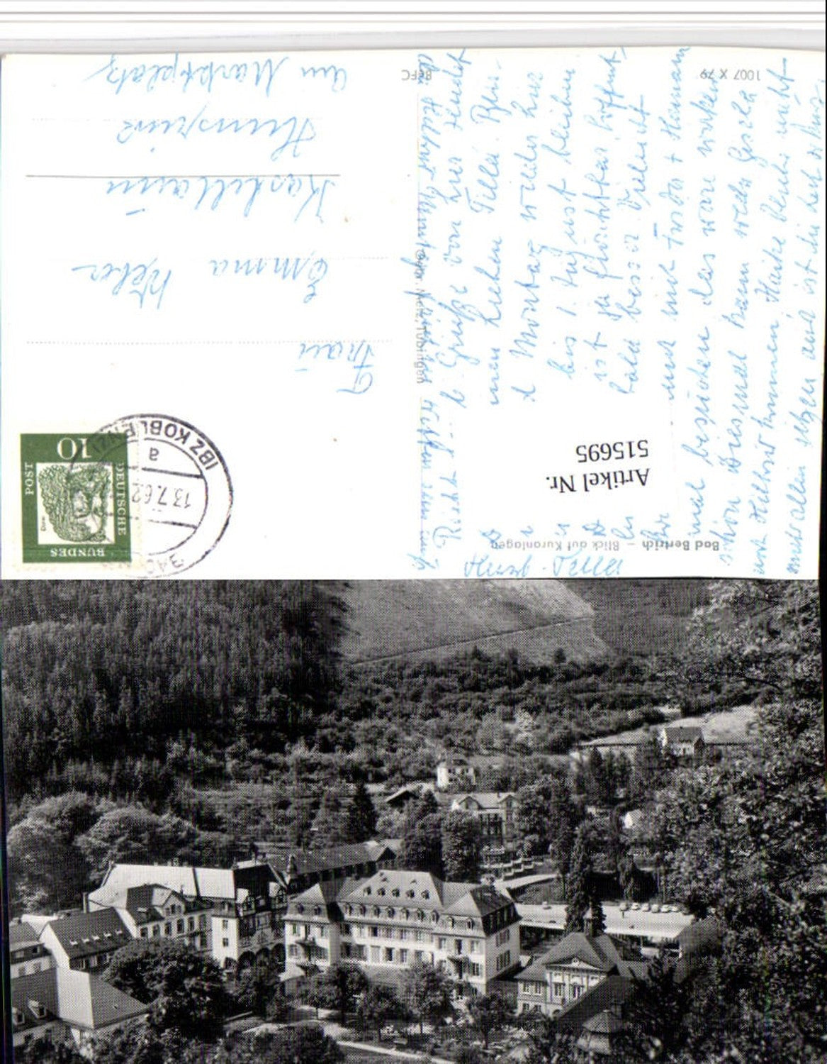 515695,Bad Bertrich Blick auf Kuranlagen