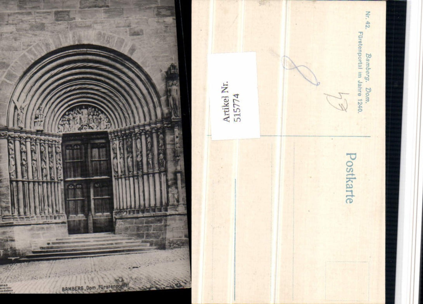 515774,Bamberg Dom Fürstenportal